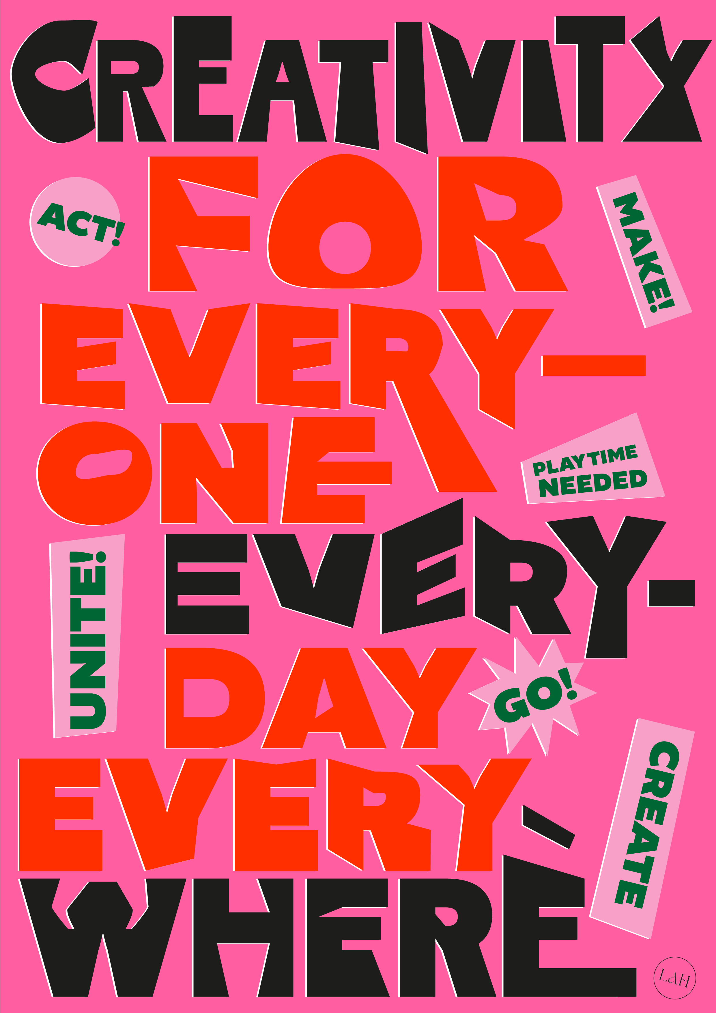 Creativity poster - LAH copyright