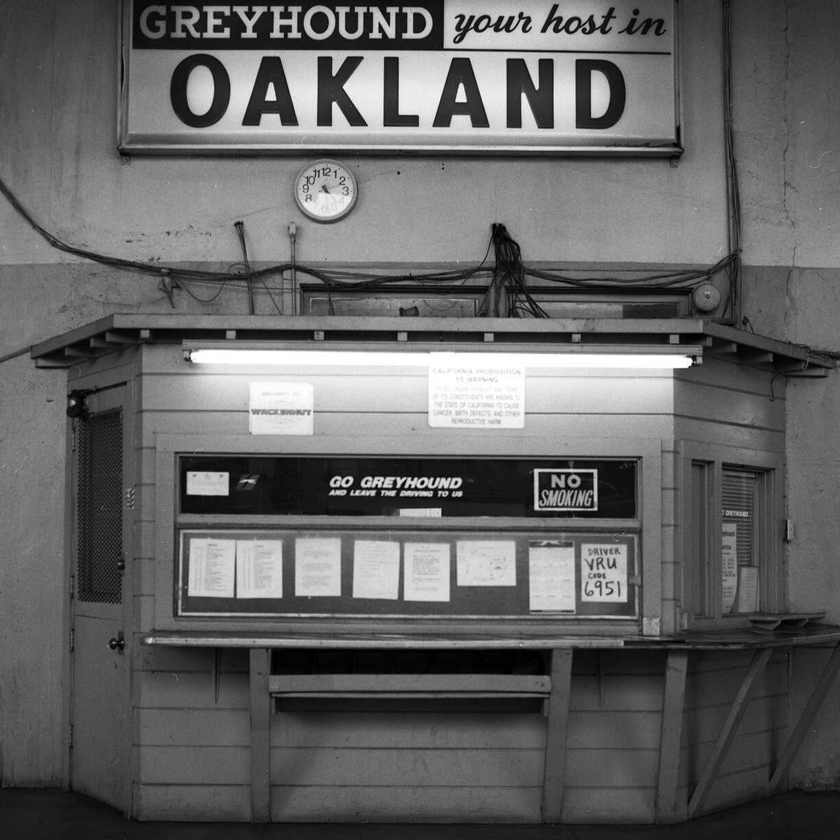 Bus station. Oakland,CA