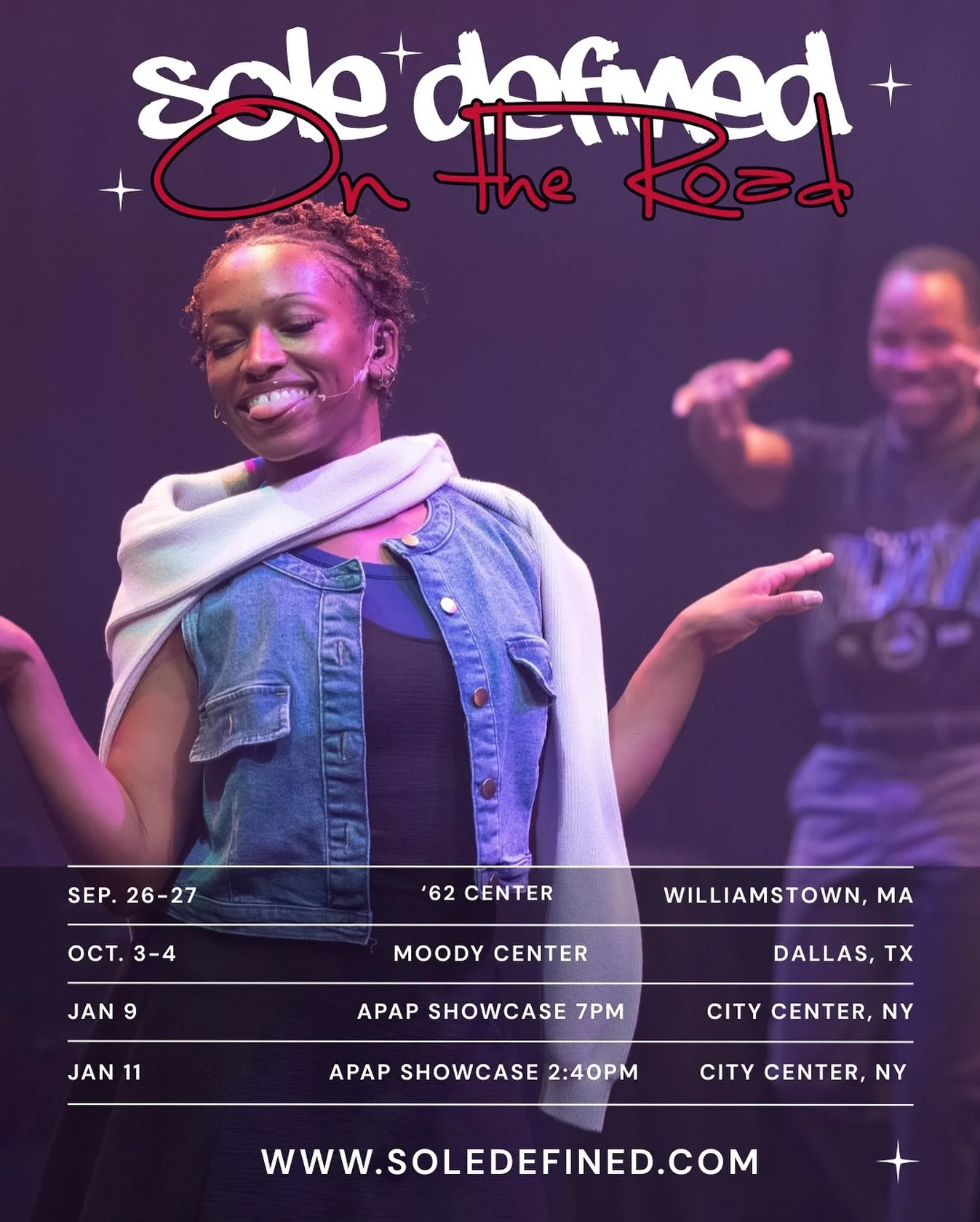 Zaz is going on the road with more dates and cities to come! 

#ontour #apapnyc #roadtozaz #percussivedance #tap #bodypercussion #sanddance #westafrican #contemporary #danceandtechnology