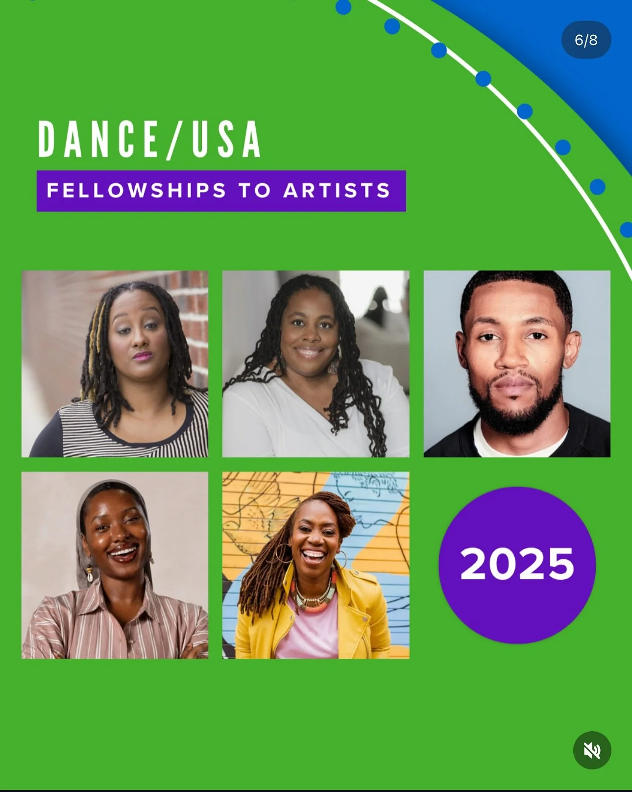 We&rsquo;re proud to announce that both of our founders have received prestigious national awards! They continue to create innovative pathways for percussive dance across the nation!  🏆 Quynn Johnson, (@justquynn ) Director of Arts Education, is a 2