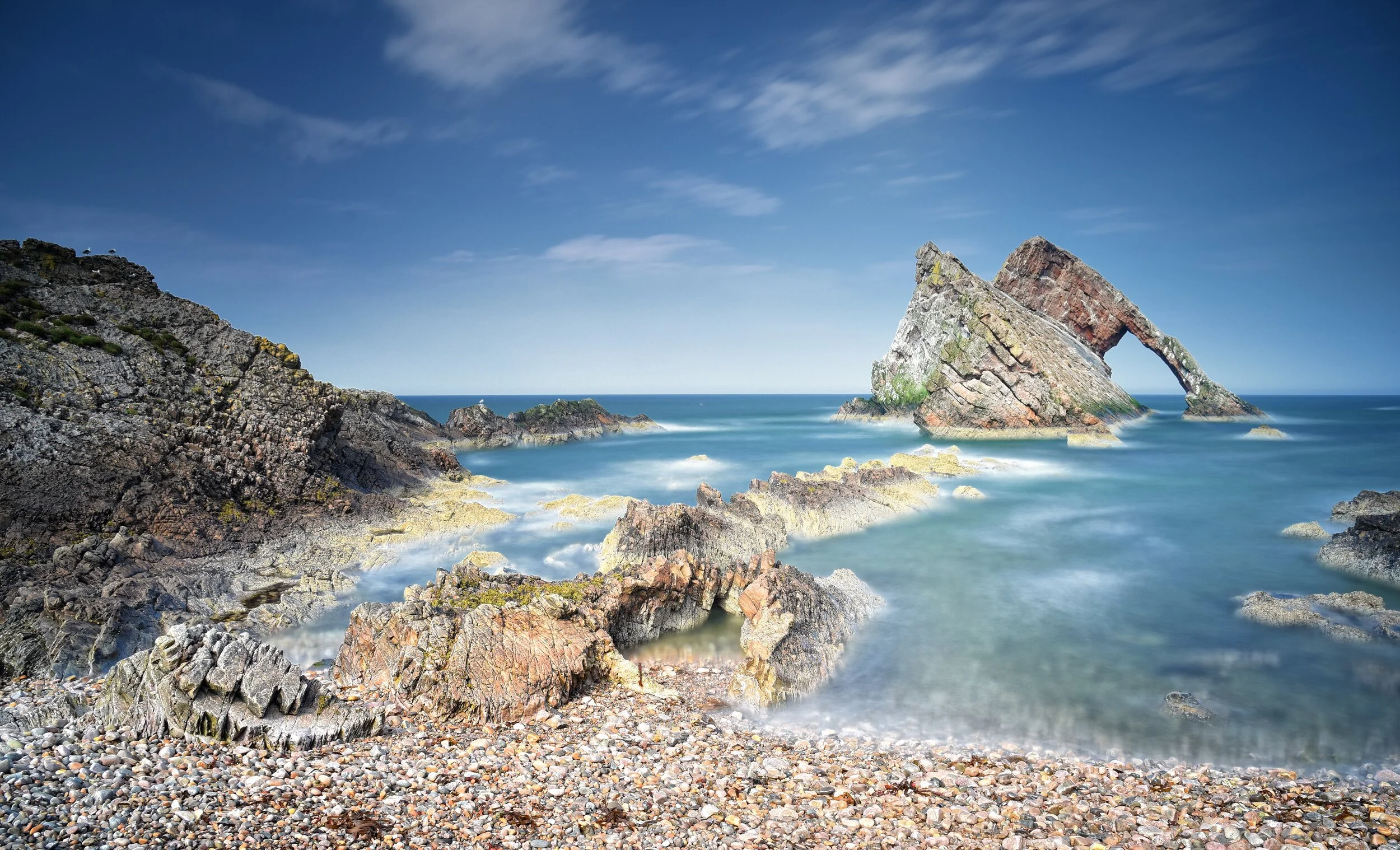 Bow Fiddle Rock, Portknockie, Moray