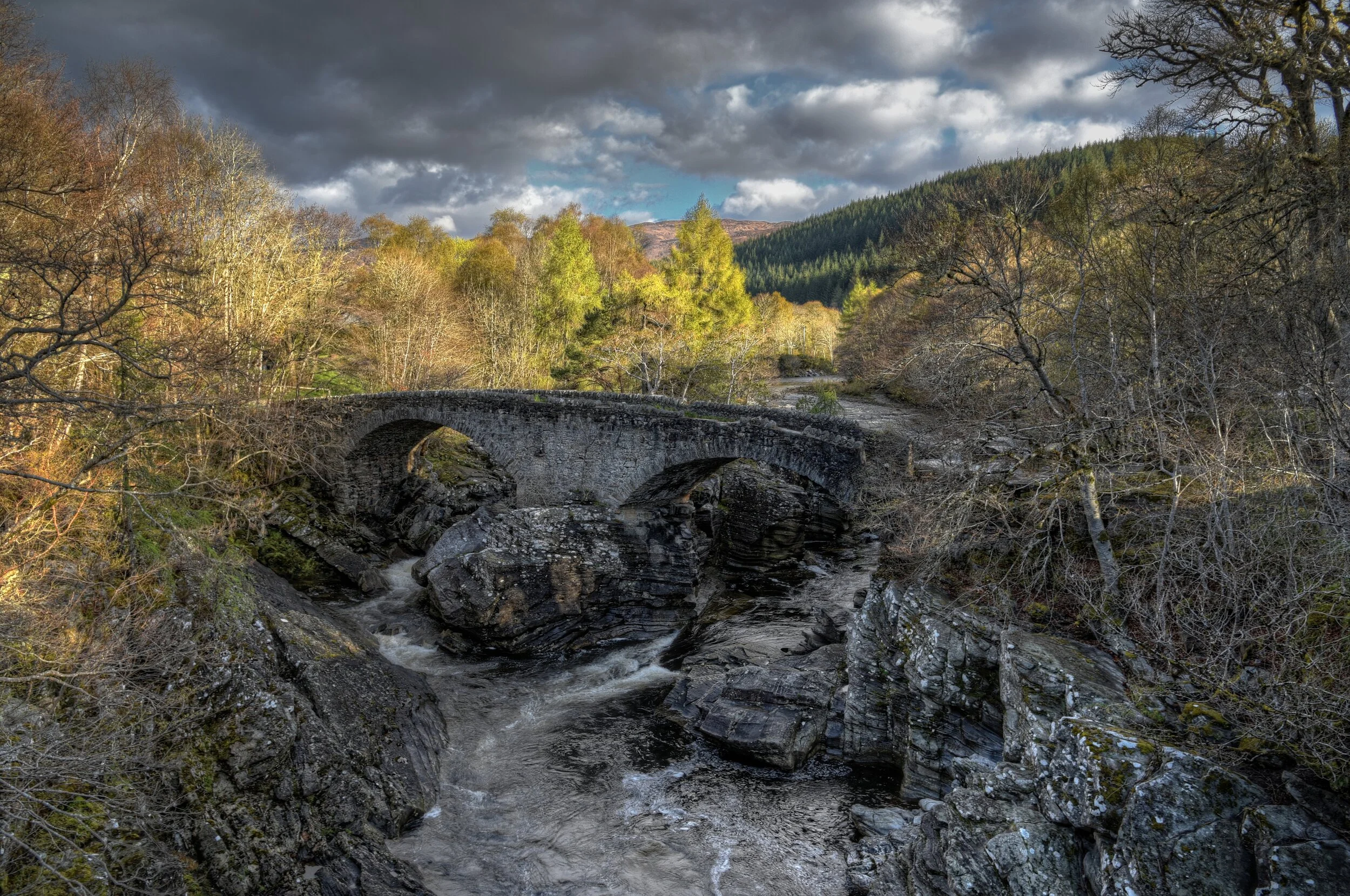 Old Bridge, Invermoriston Falls, Loch Ness