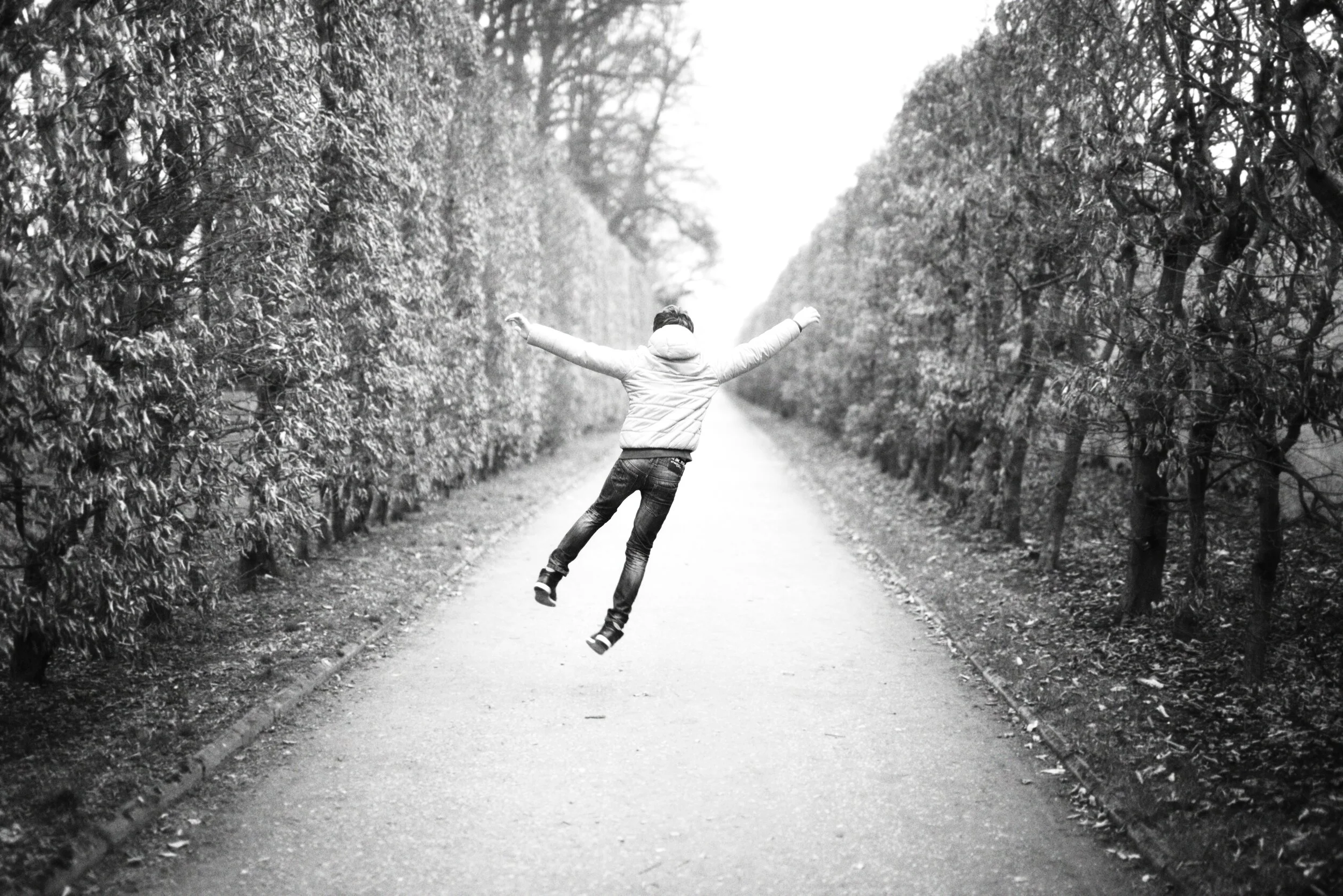 Freudensprung - Schlosspark Krumau, Tschechien