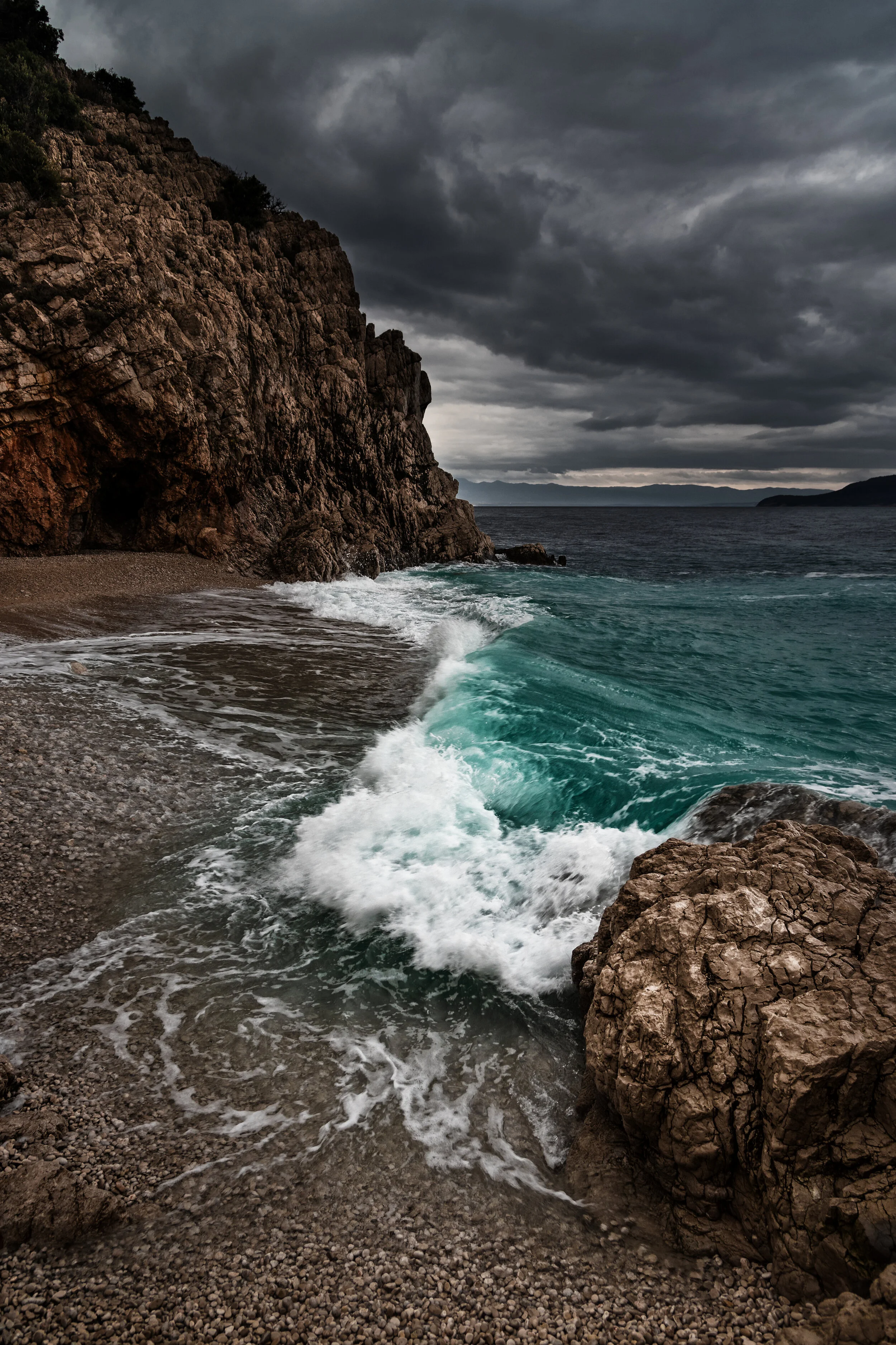 Die Immerwiederbucht - Brsec, Istrien