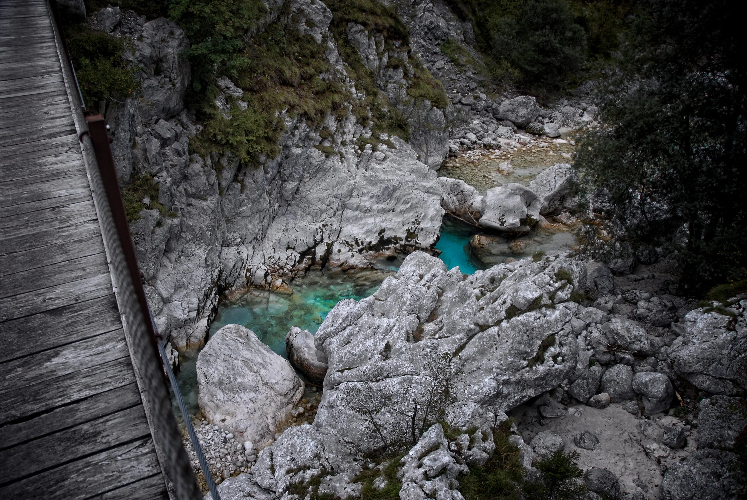 Über der Soča - Trenta, Slowenien