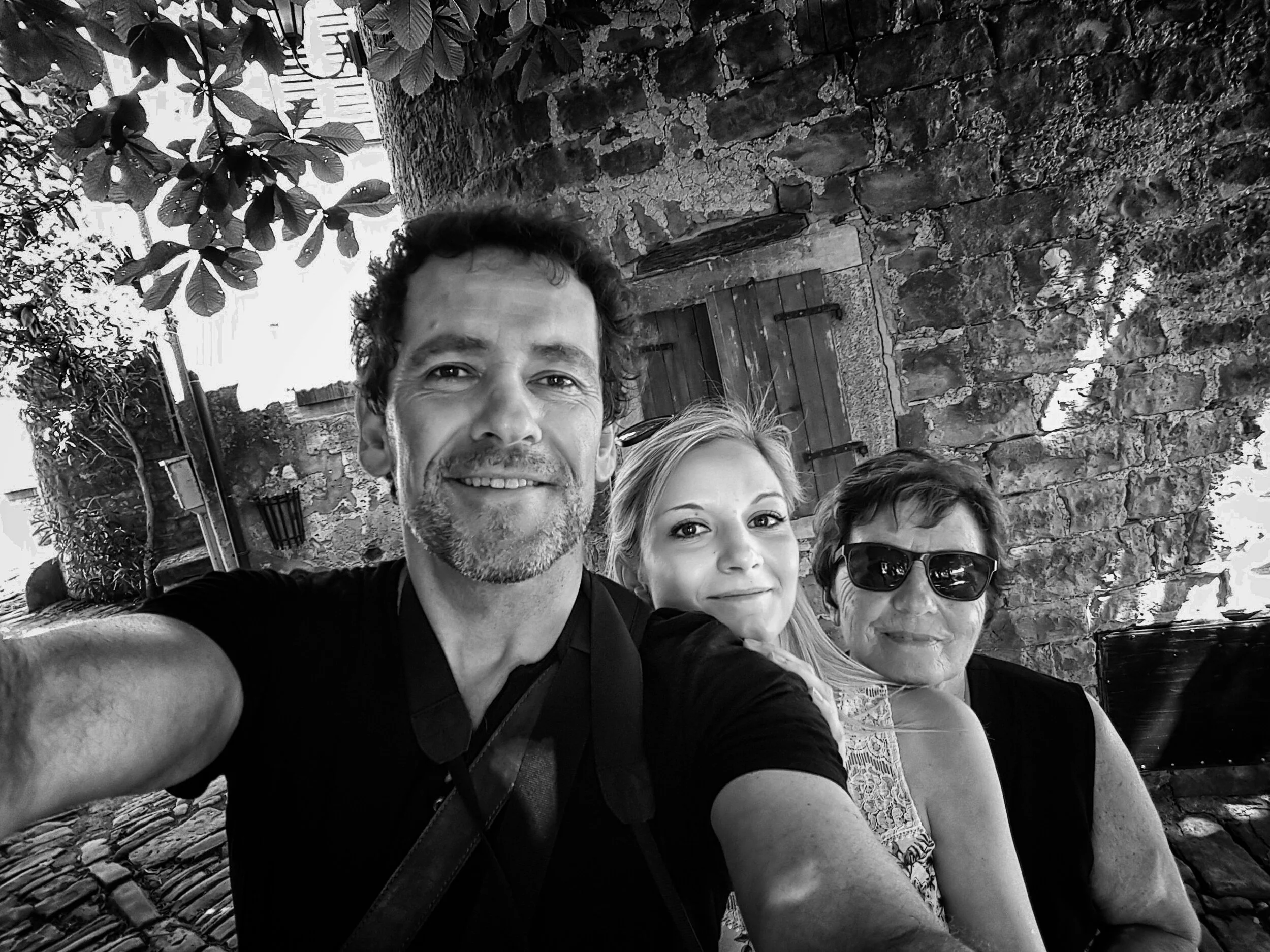 3er Selfie zu einem 70er