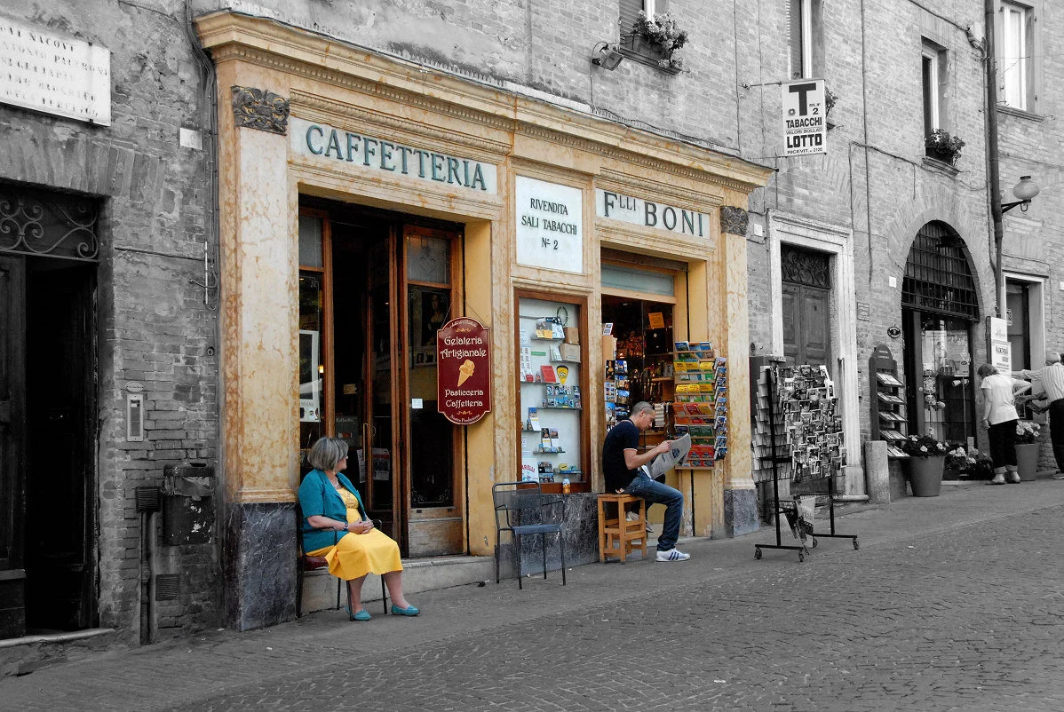 Timeout - Urbino, Marken, Italien