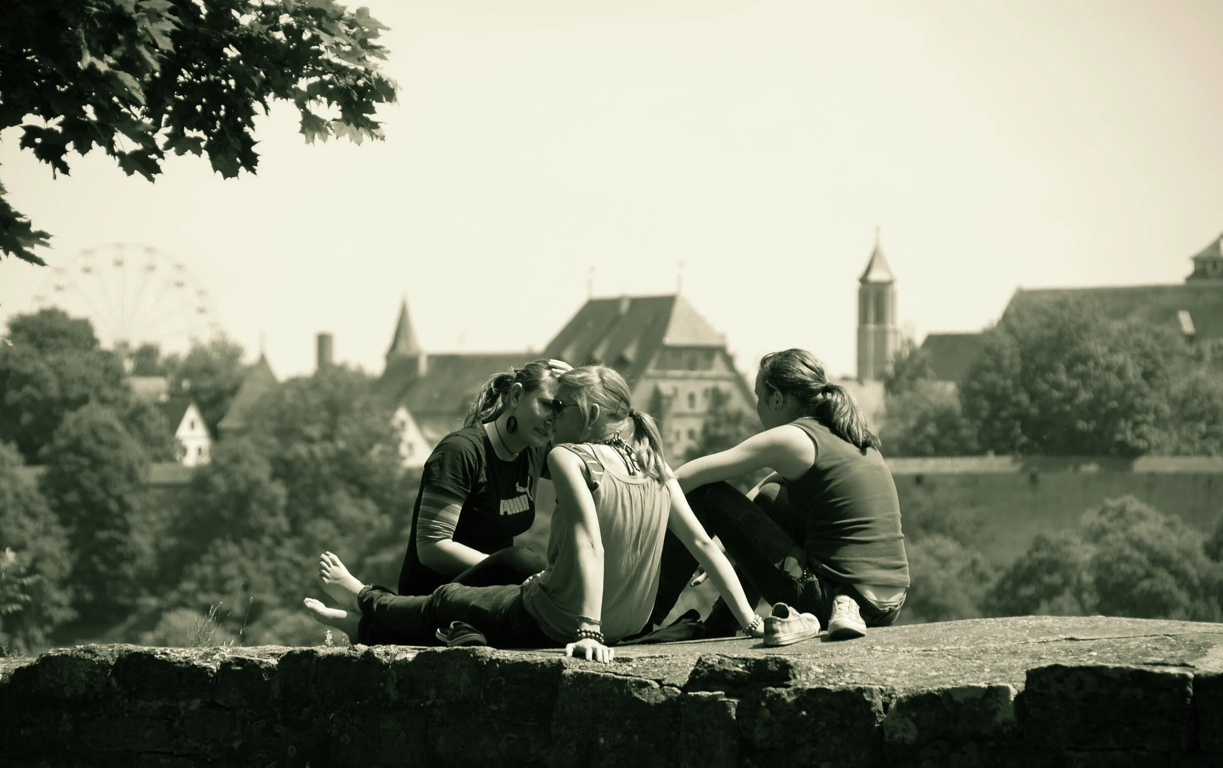 Einfach jung sein - Rothenburg o.d. Tauber, Deutschland