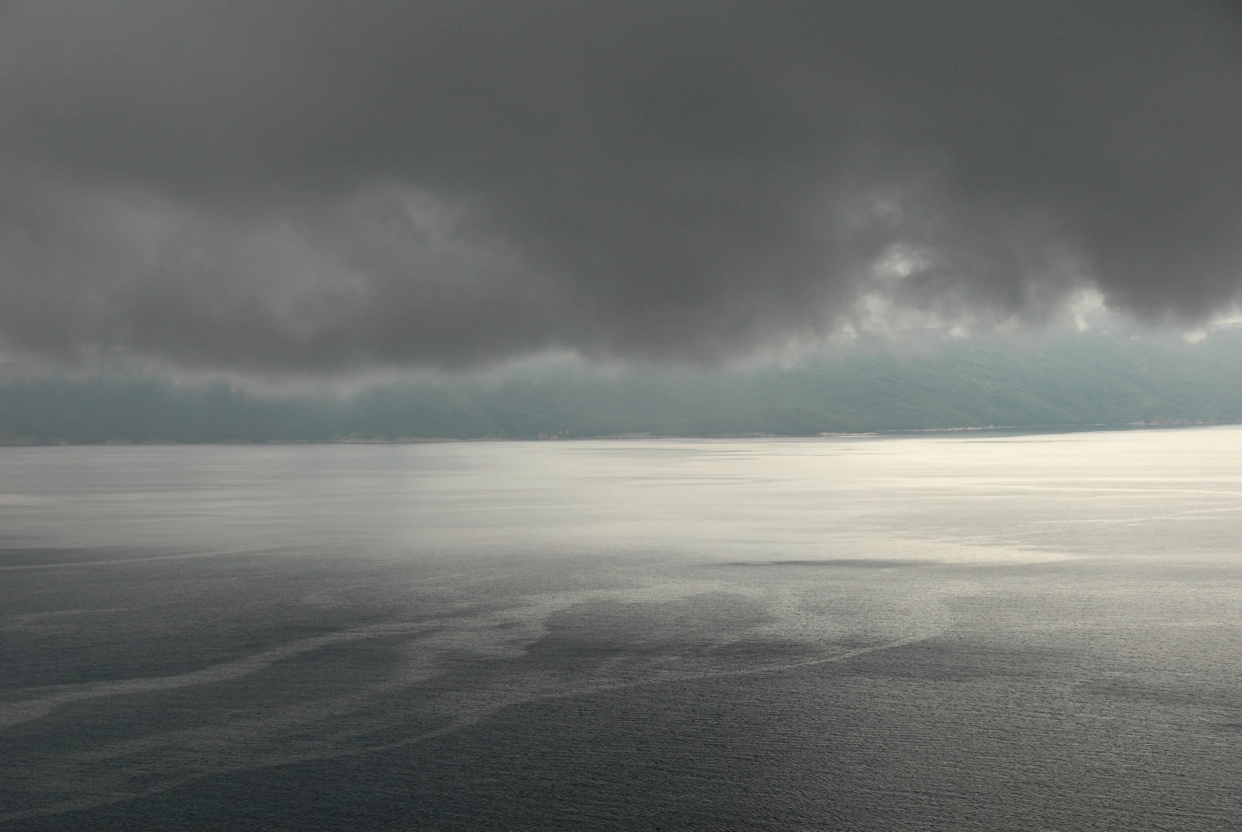 Sehnsuchtsblick - von Brsec nach Cres