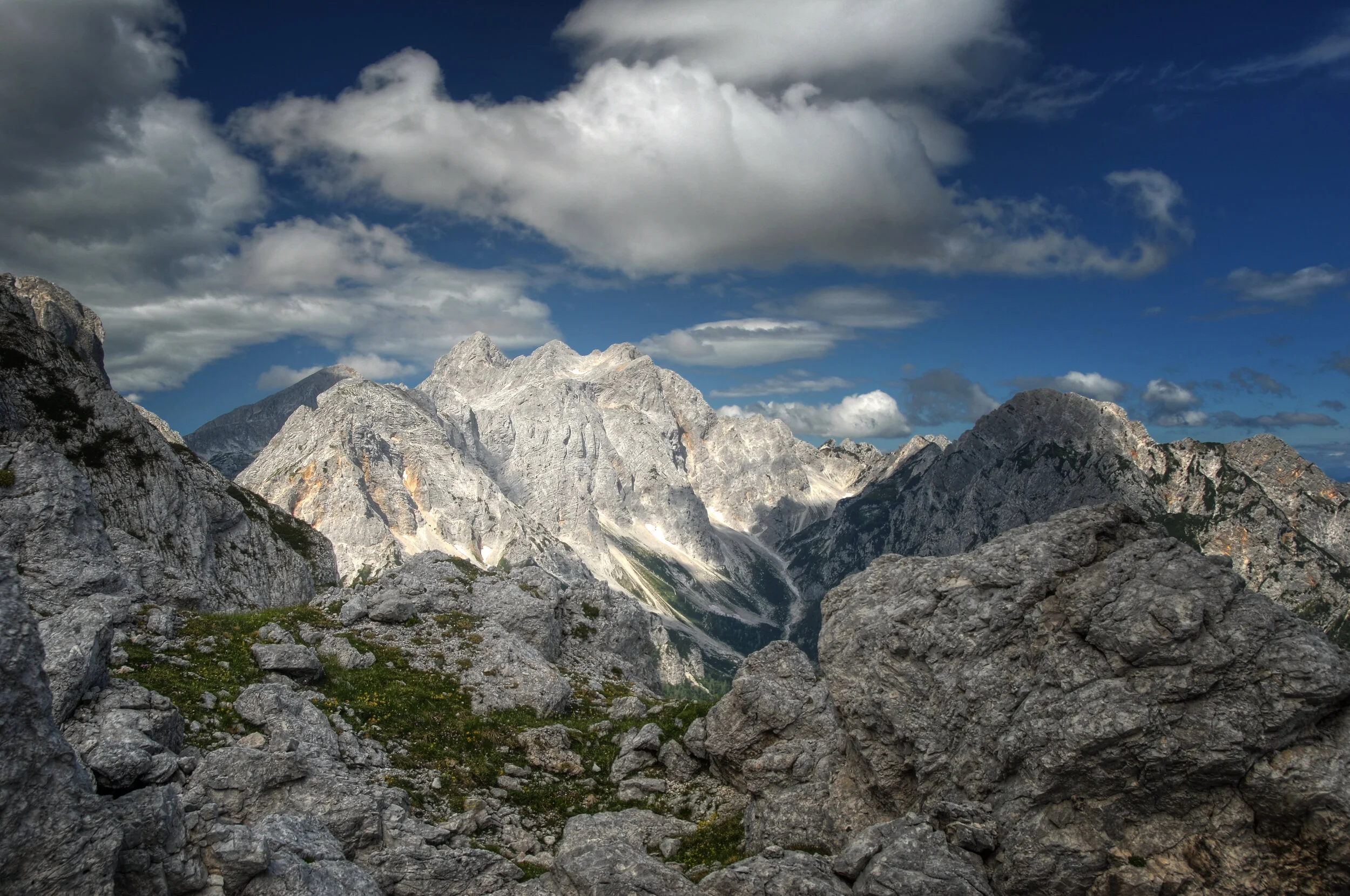 Von der Ojstrica zur Skuta - Steiner Alpen, Slowenien
