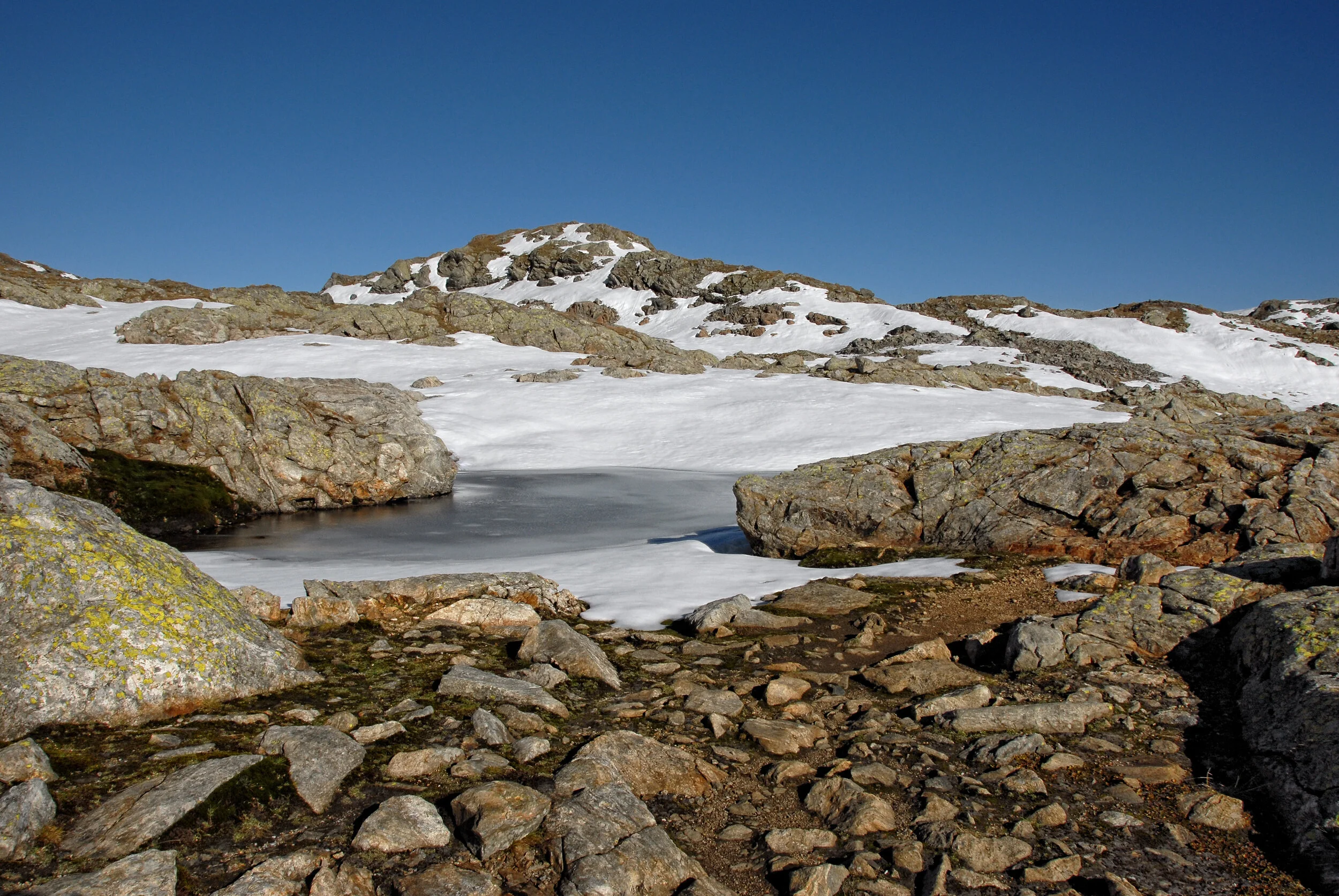 Glück mit dem ersten Schnee - Klafferkessel, Steiermark