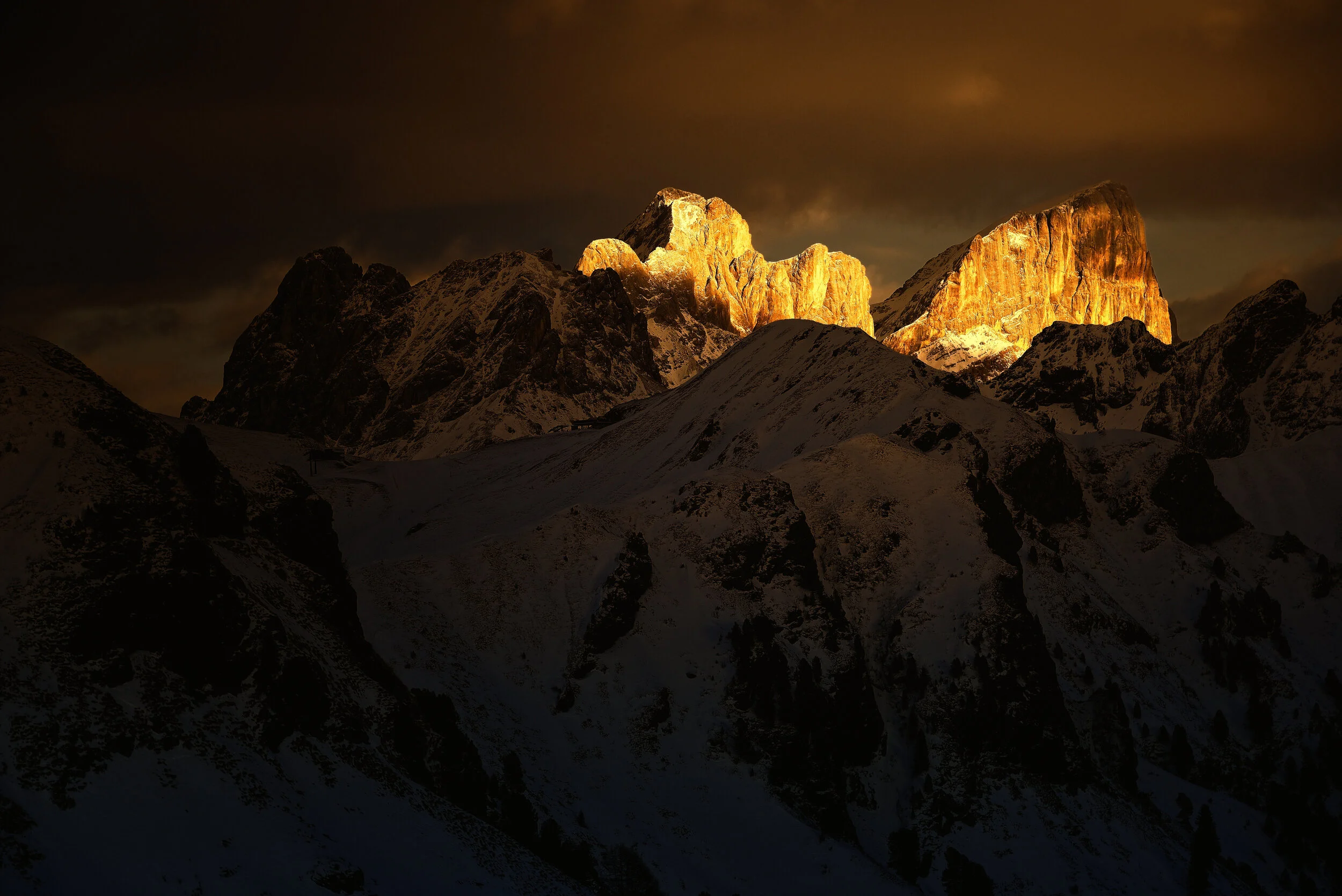 Verglühende Tourentage - Marmolata, Trentino