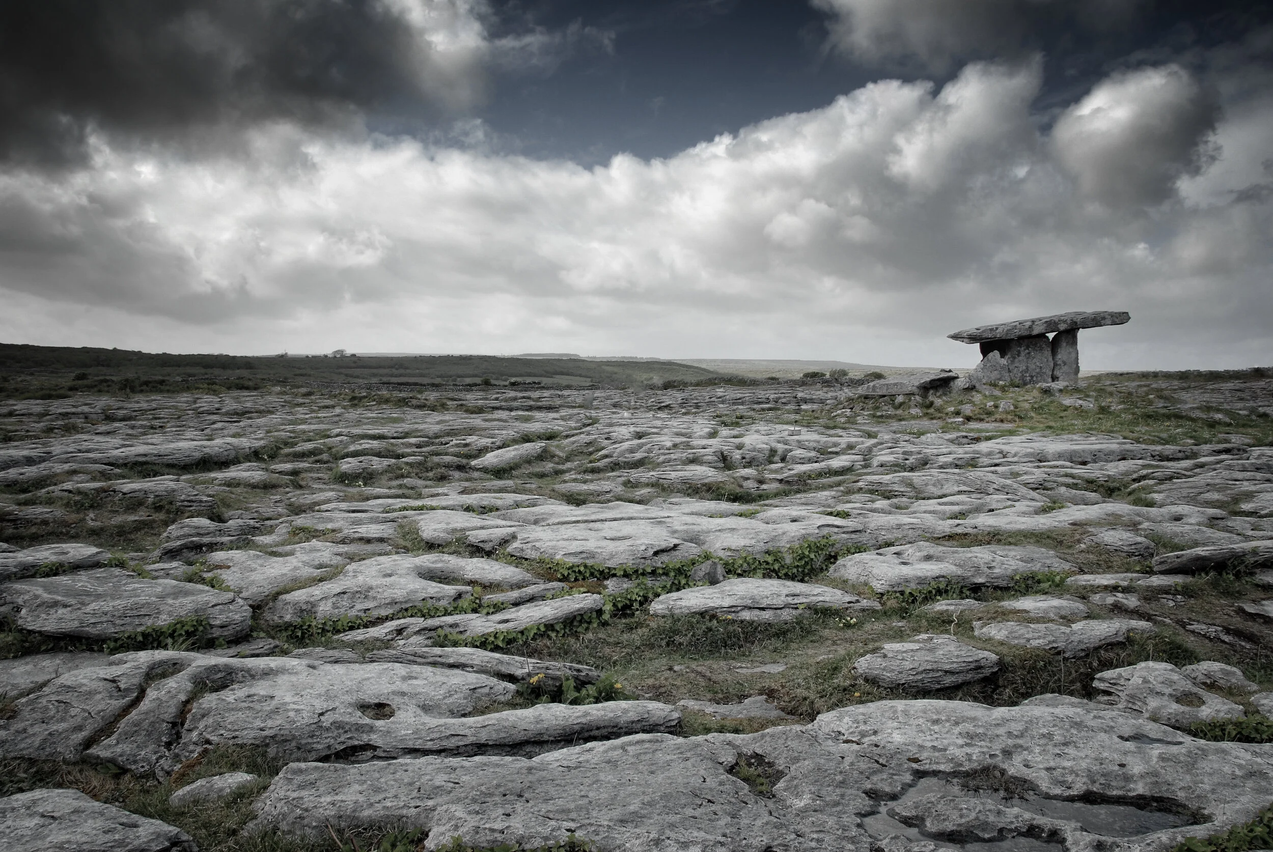 Poulnabrone Dolmen - The Burren, Co. Clare