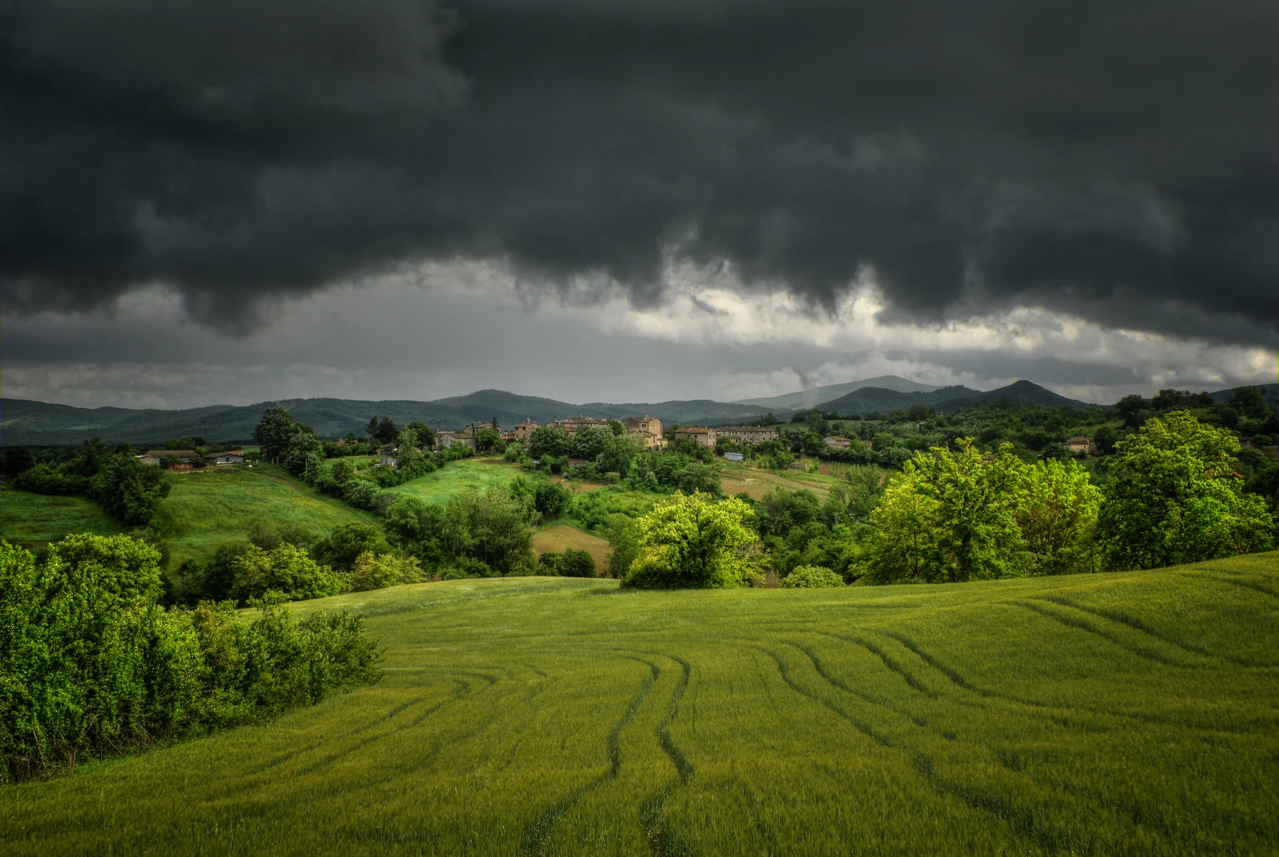 Gewitter im Anzug - Chiusdino