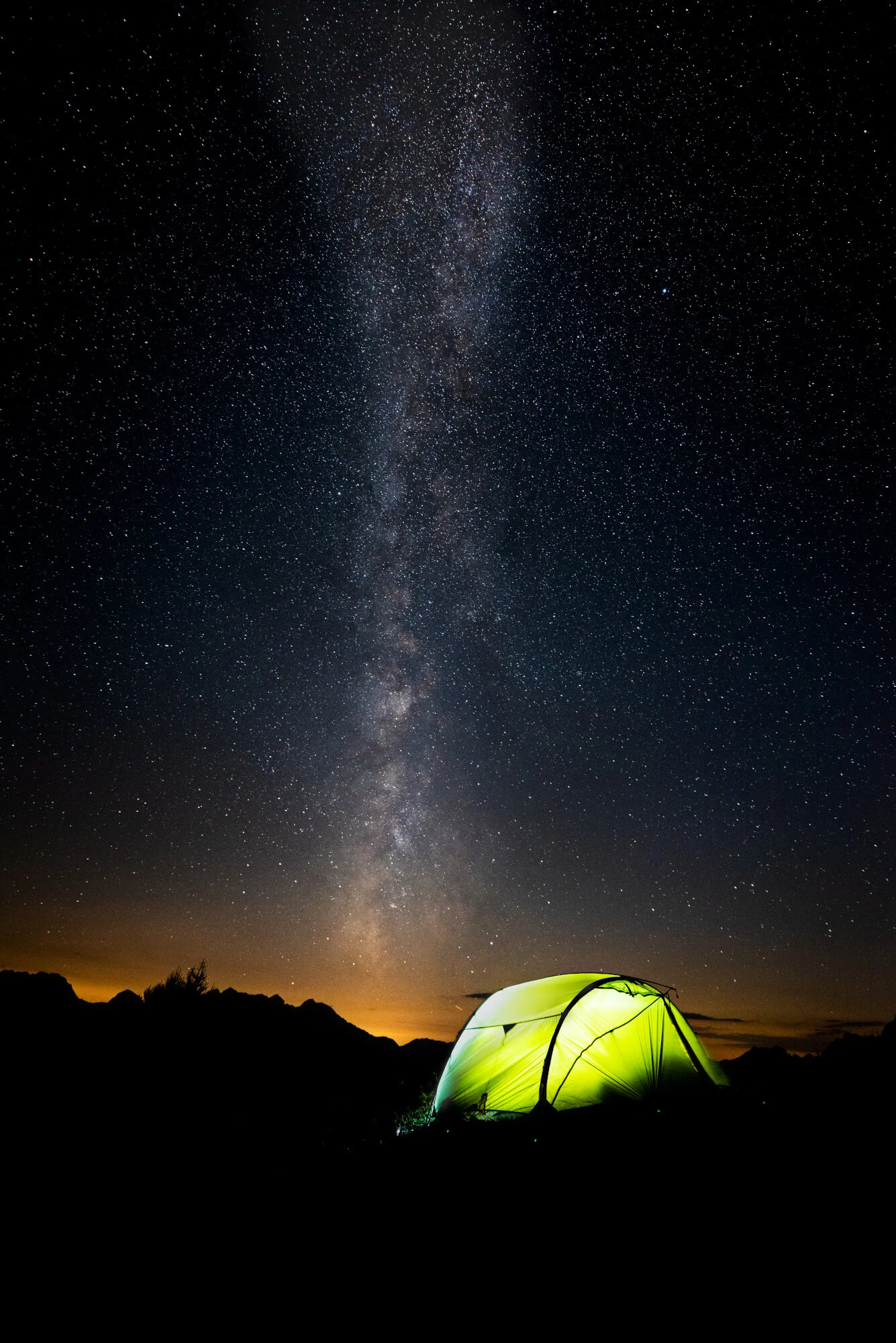 Wach in der Sommerbergnacht 