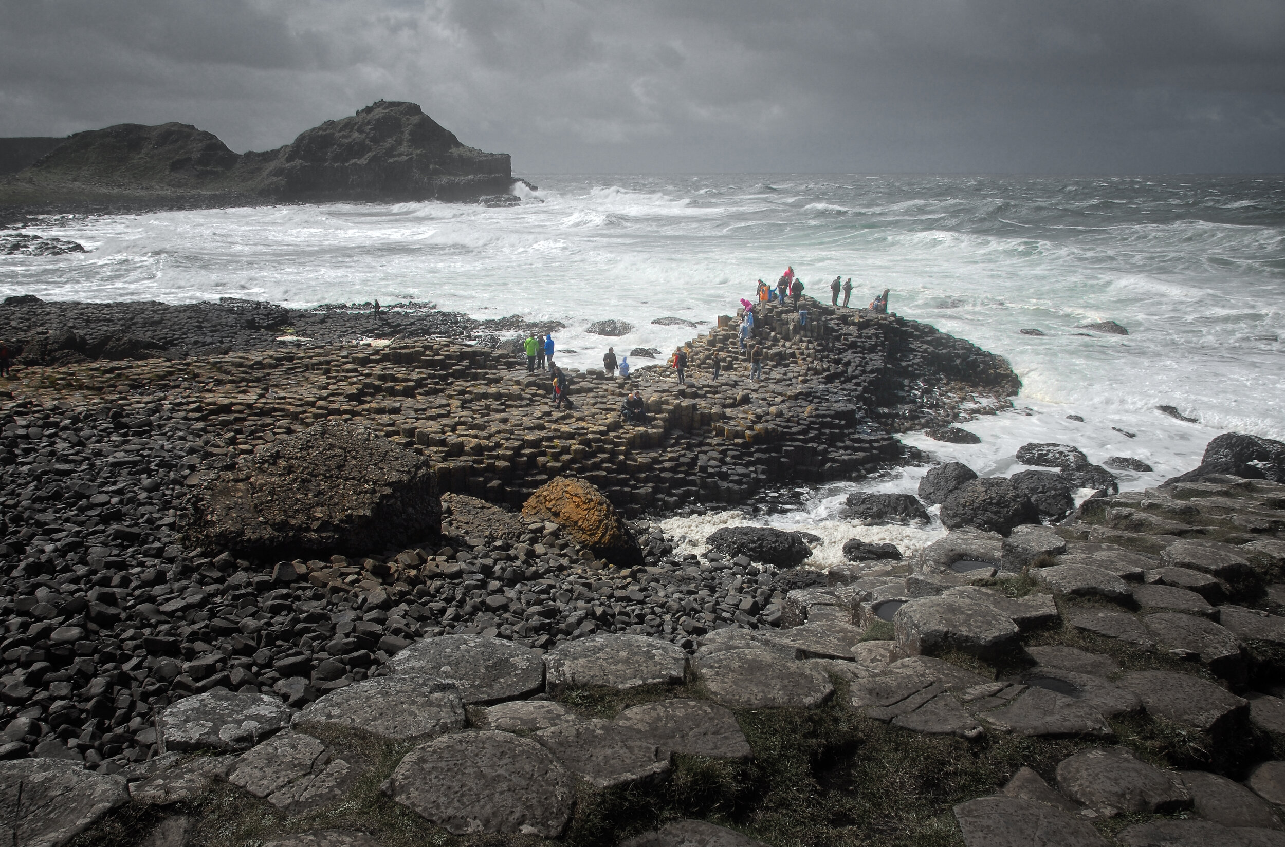 Giants Causeway, crowded