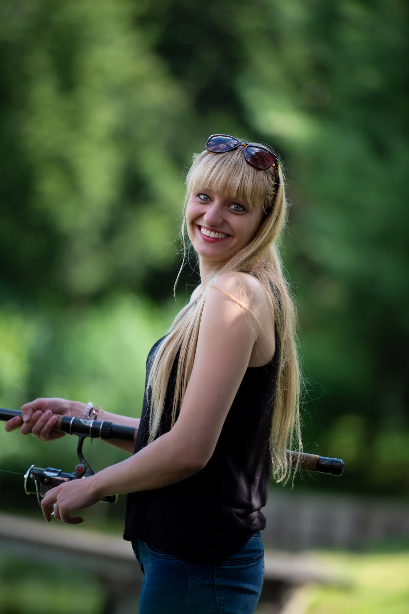 Wozu Köder, wenn ein Lächeln genügt....