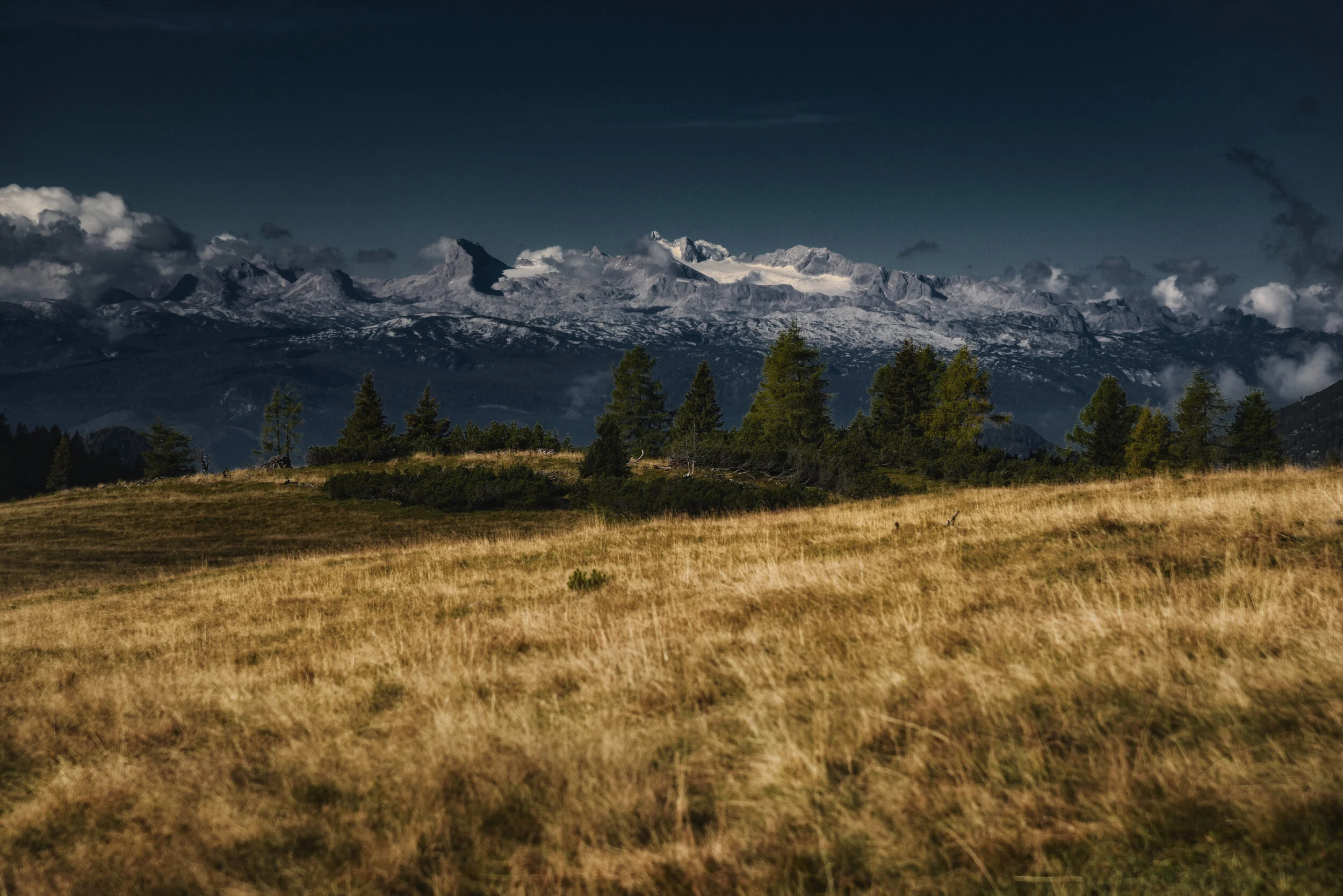 Träumerisches Ausbrechen - Dachsteinblick von der Hochmölbingrunde