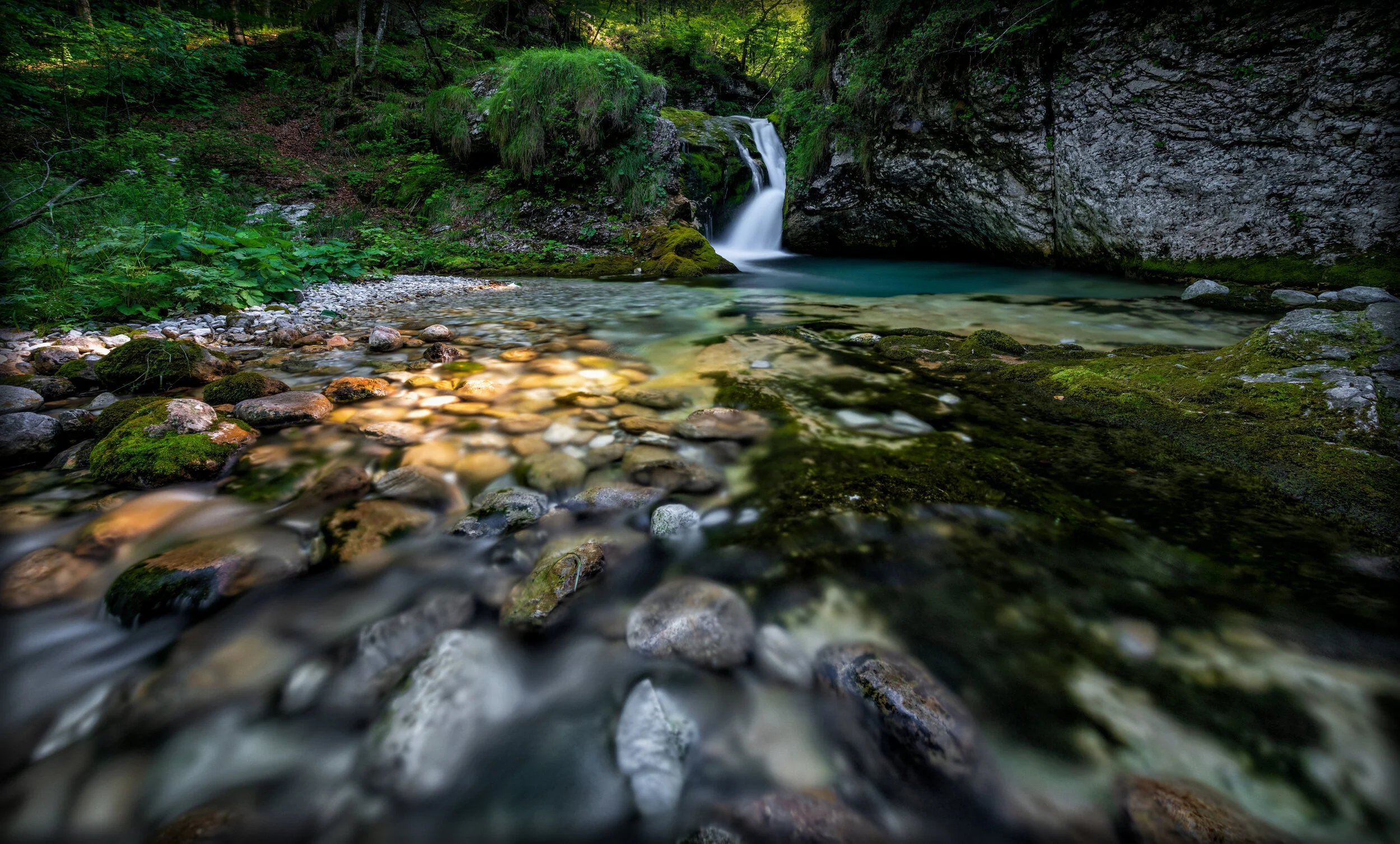 Baden in Farben - Arzino, Italien