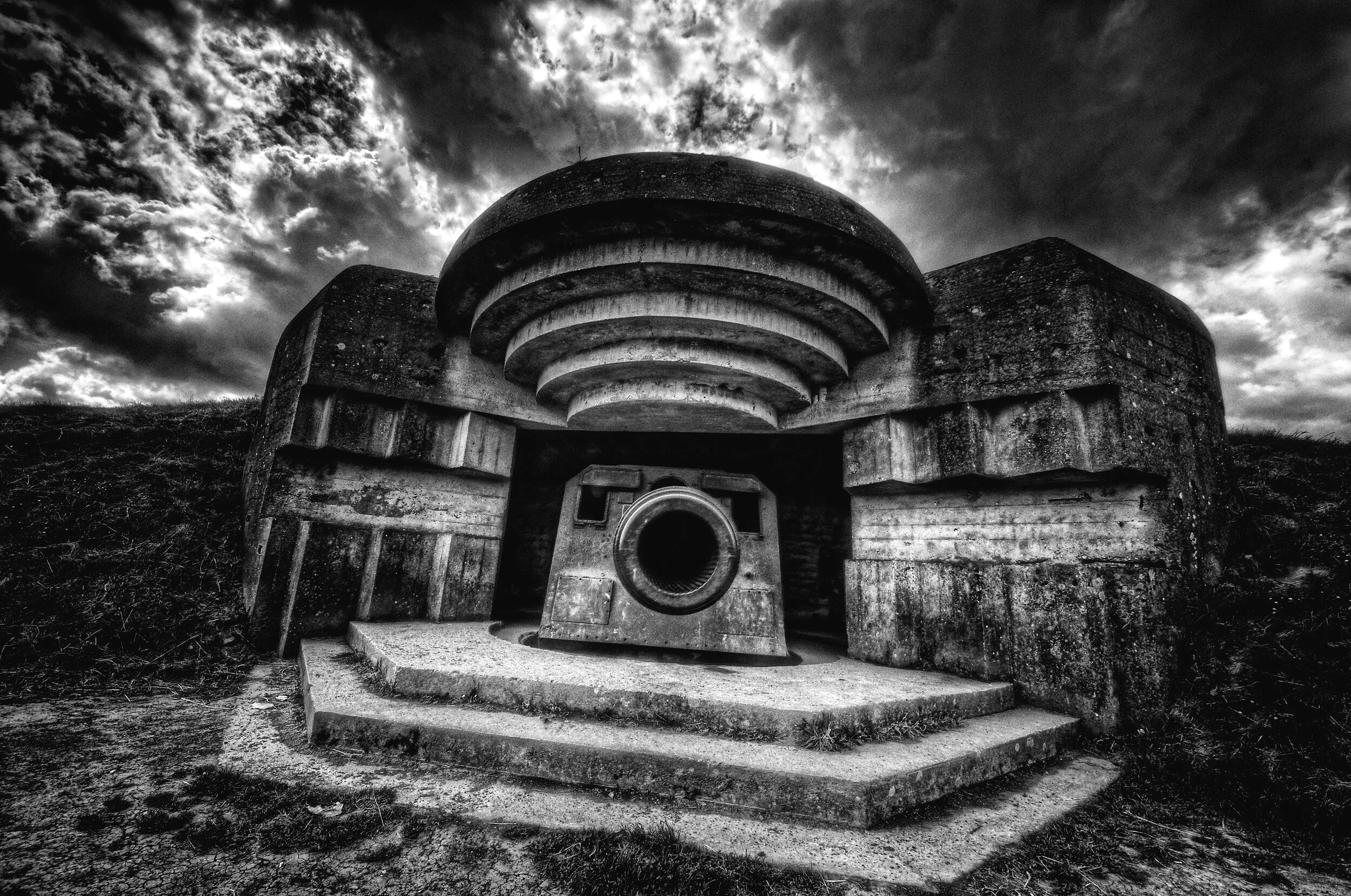 Mahnmal - La Batterie, Normandie