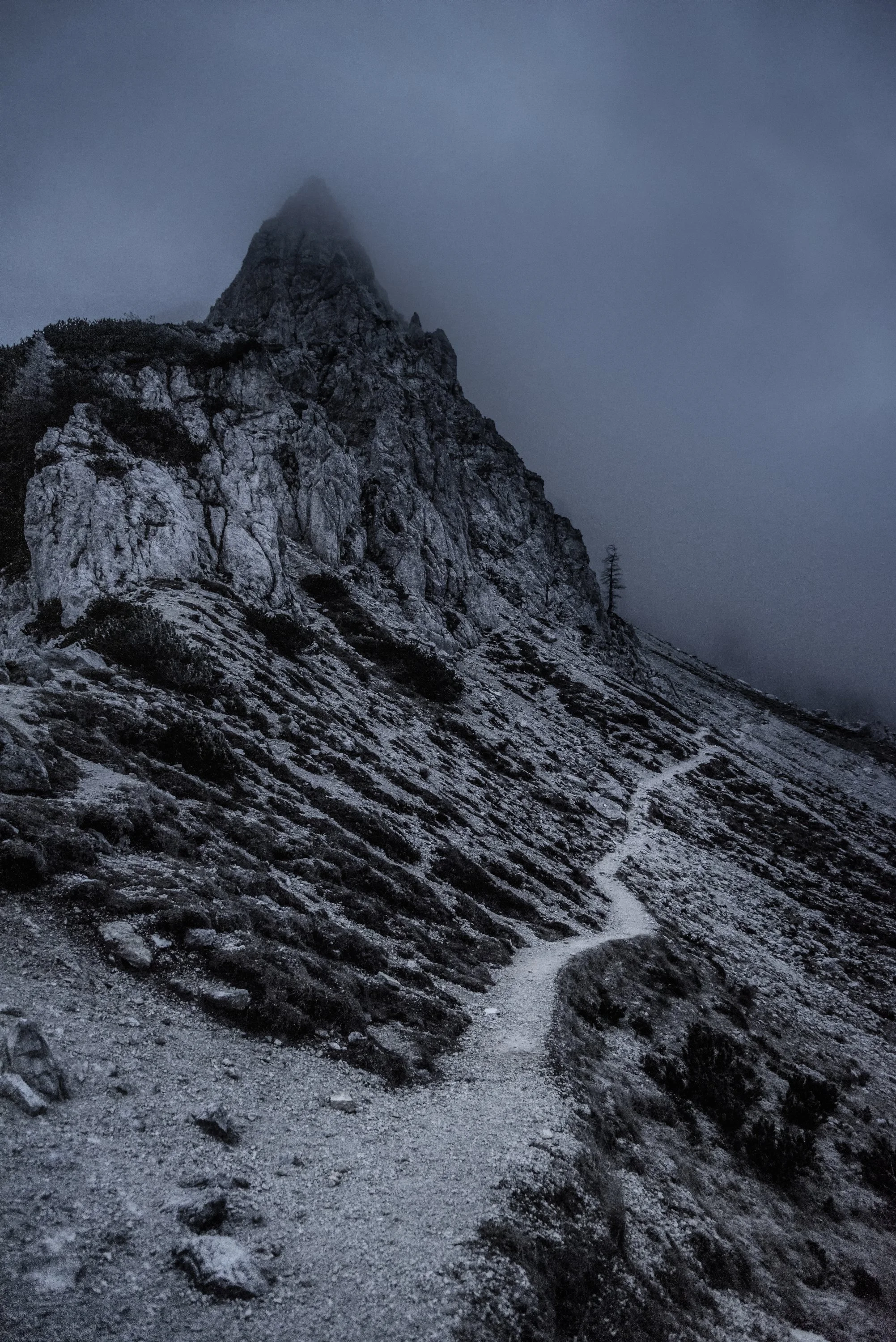 Das Morgengrauen großer Herbsttage...