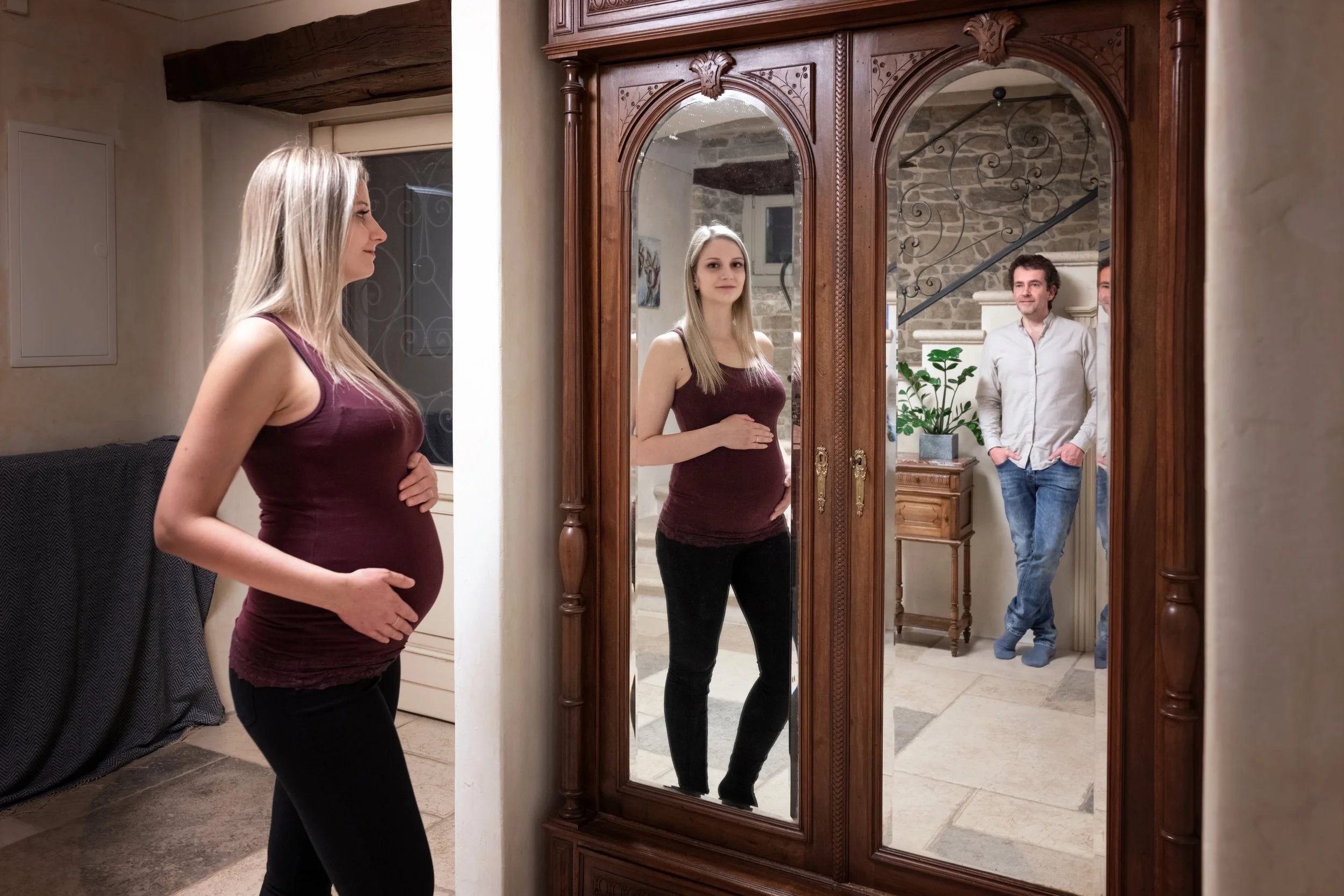 Wir 3 (und inzwischen glückliche 4)