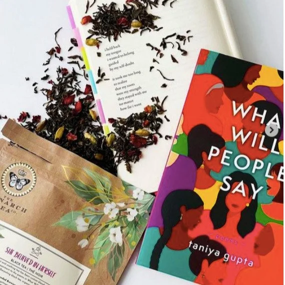 We love creating custom tea blends ❤️

This was a special black tea blended with cardamom pods and rose petals for the talented @yogateapoetry book launch.

What Will People Say follows a South Asian woman&rsquo;s journey through being a daughter, an