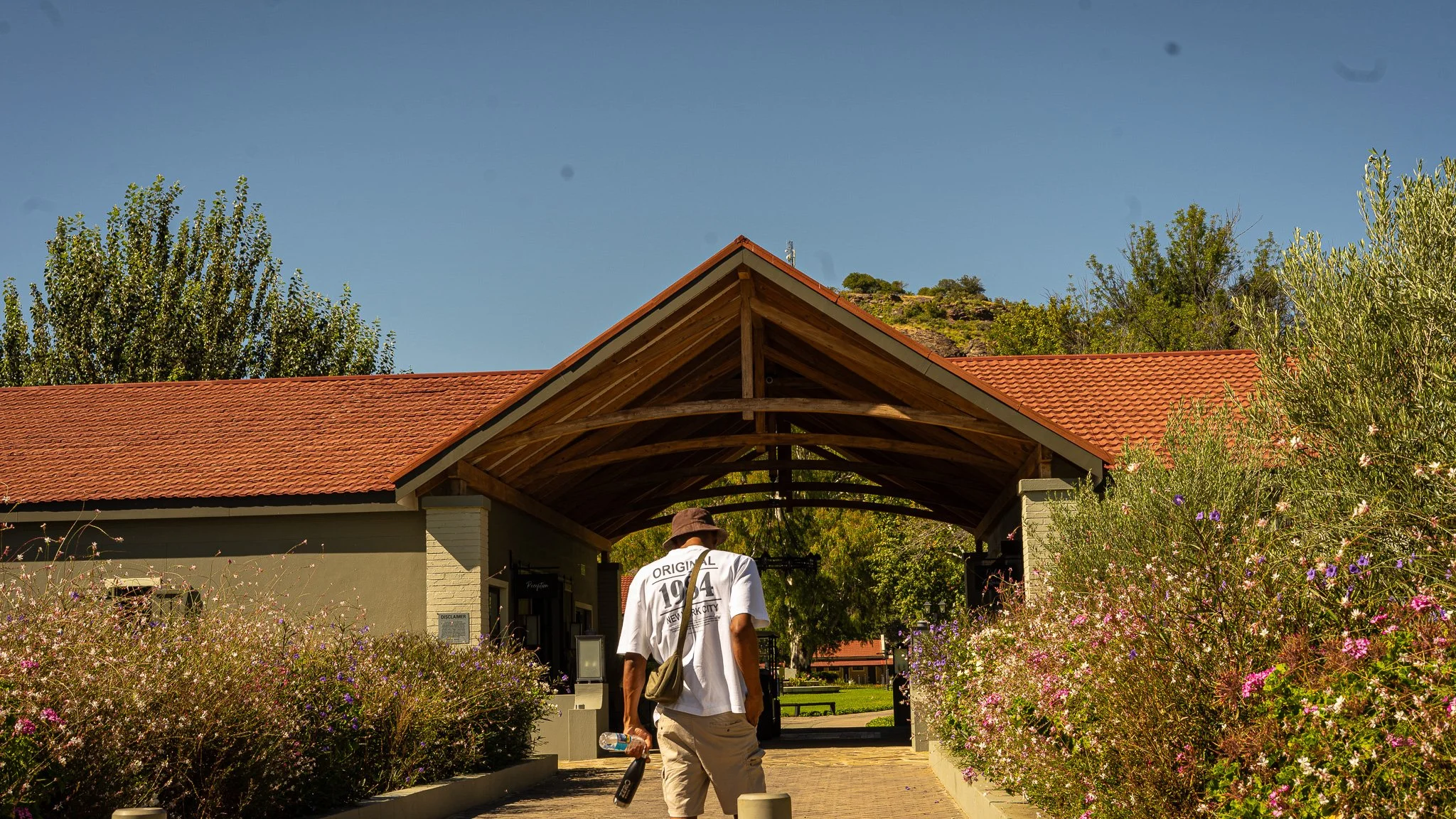 You can always leave and come back on Sunday 