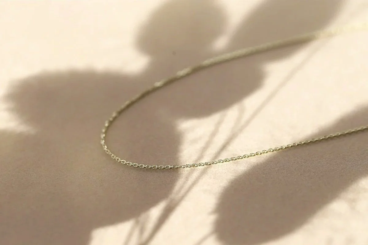 Extra Fine 9ct gold 0.8mm chain