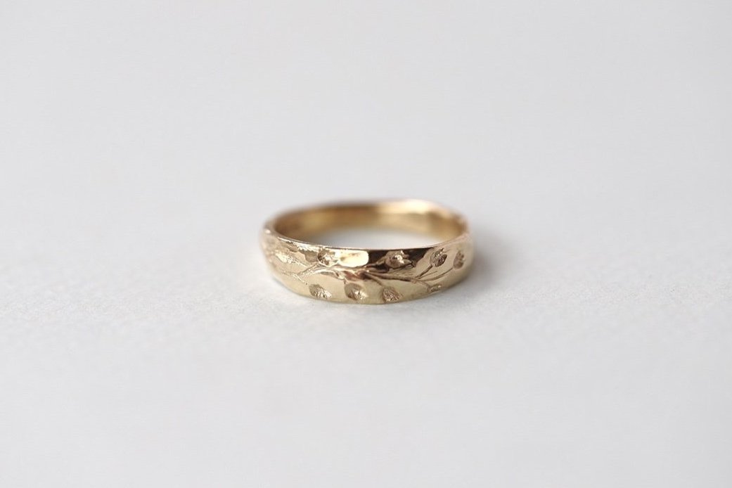Lily of the Valley Ring Gold