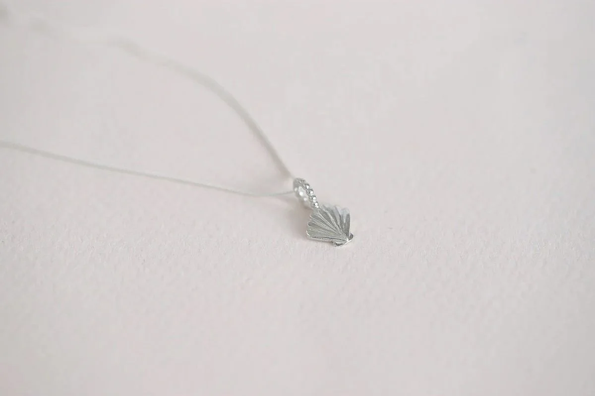 Seaweed ~ 'Maris' Pendant in Silver