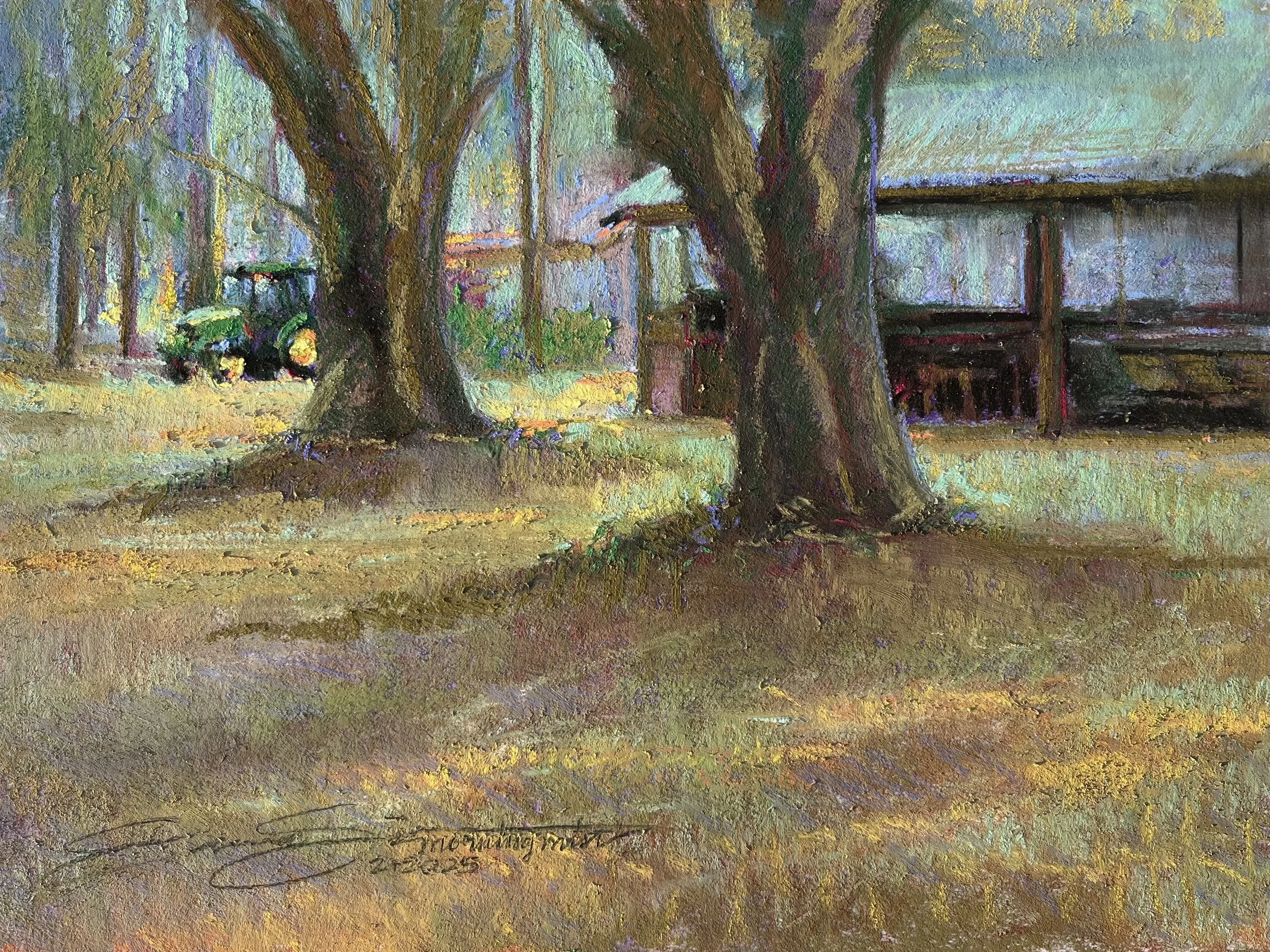 Morning Mist, pastel, 9x12, 2025.jpg