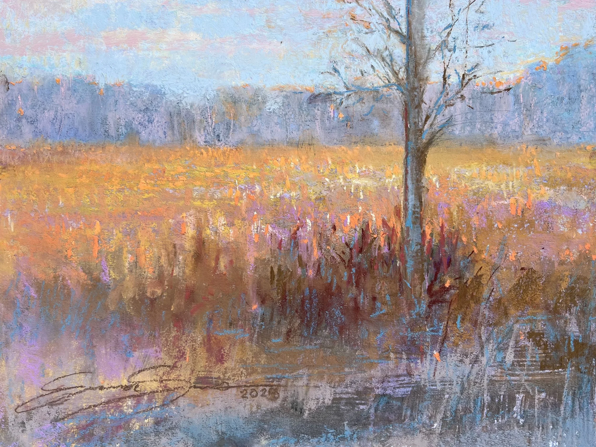 On your Horizon, pastel, 9x12, 2025.jpg