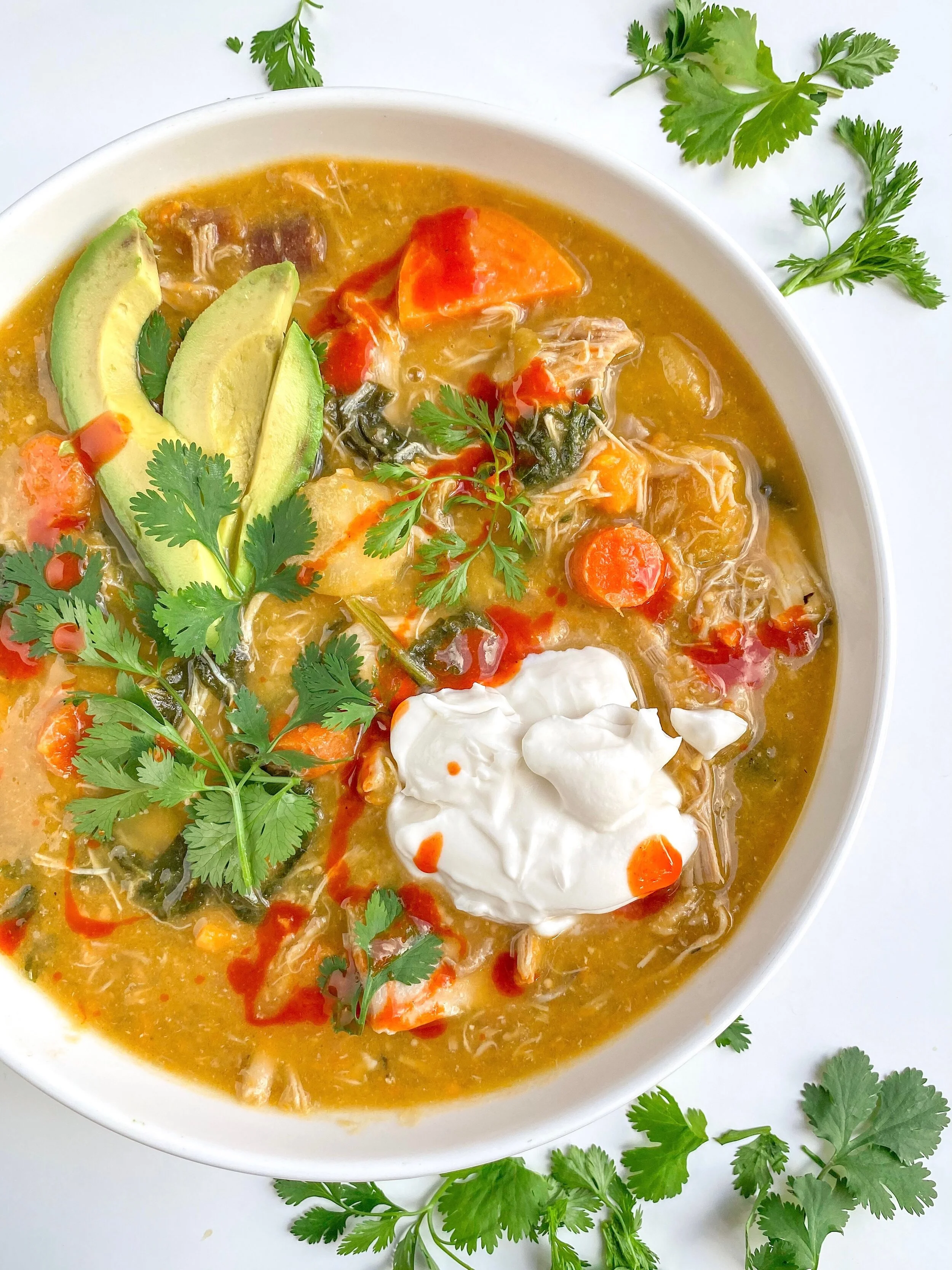 Salsa Verde Soup Recipe (Whole30, Paleo, DairyFree, GlutenFree