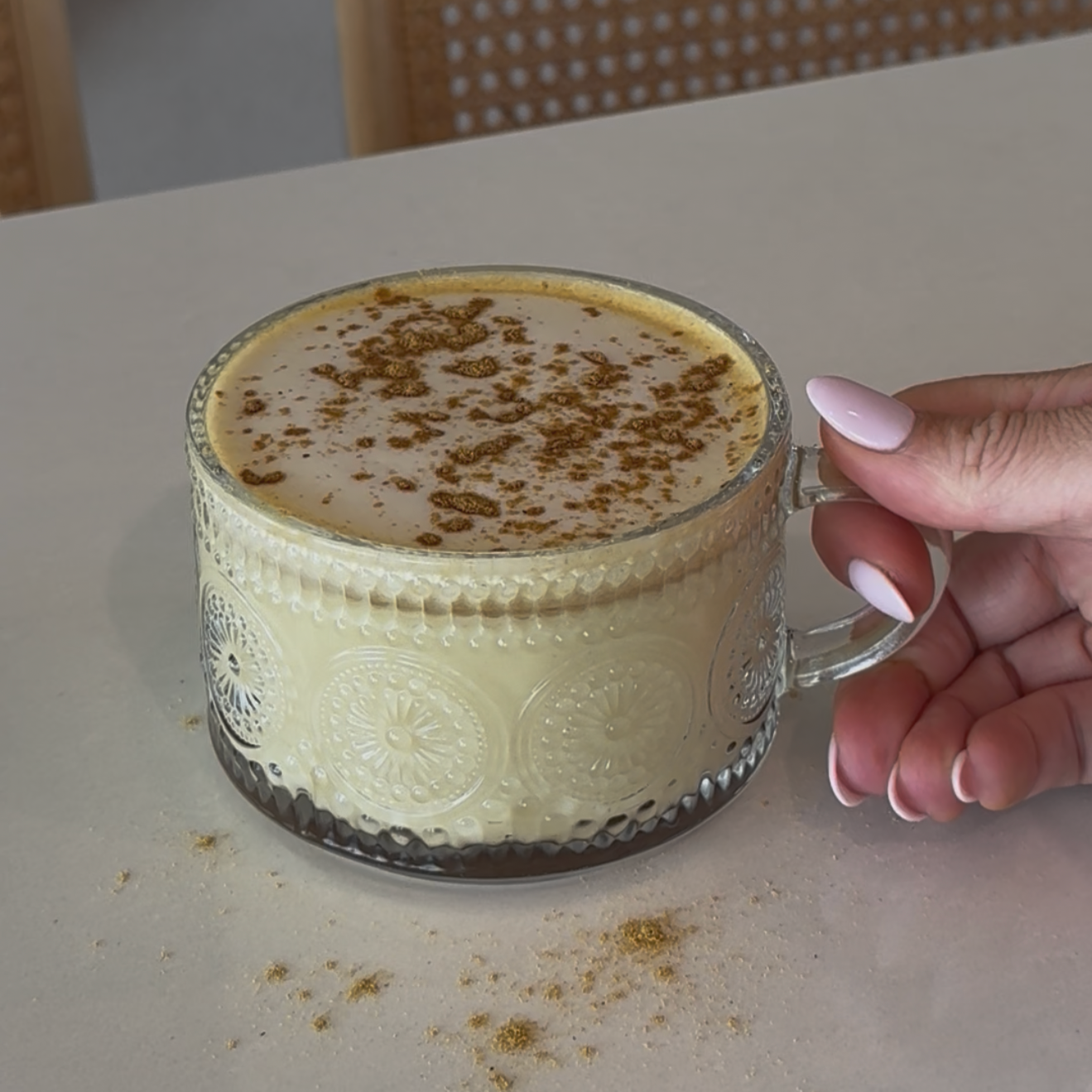 Saffron Turmeric Latte (Hormone-Friendly + Blood Sugar Balancing)