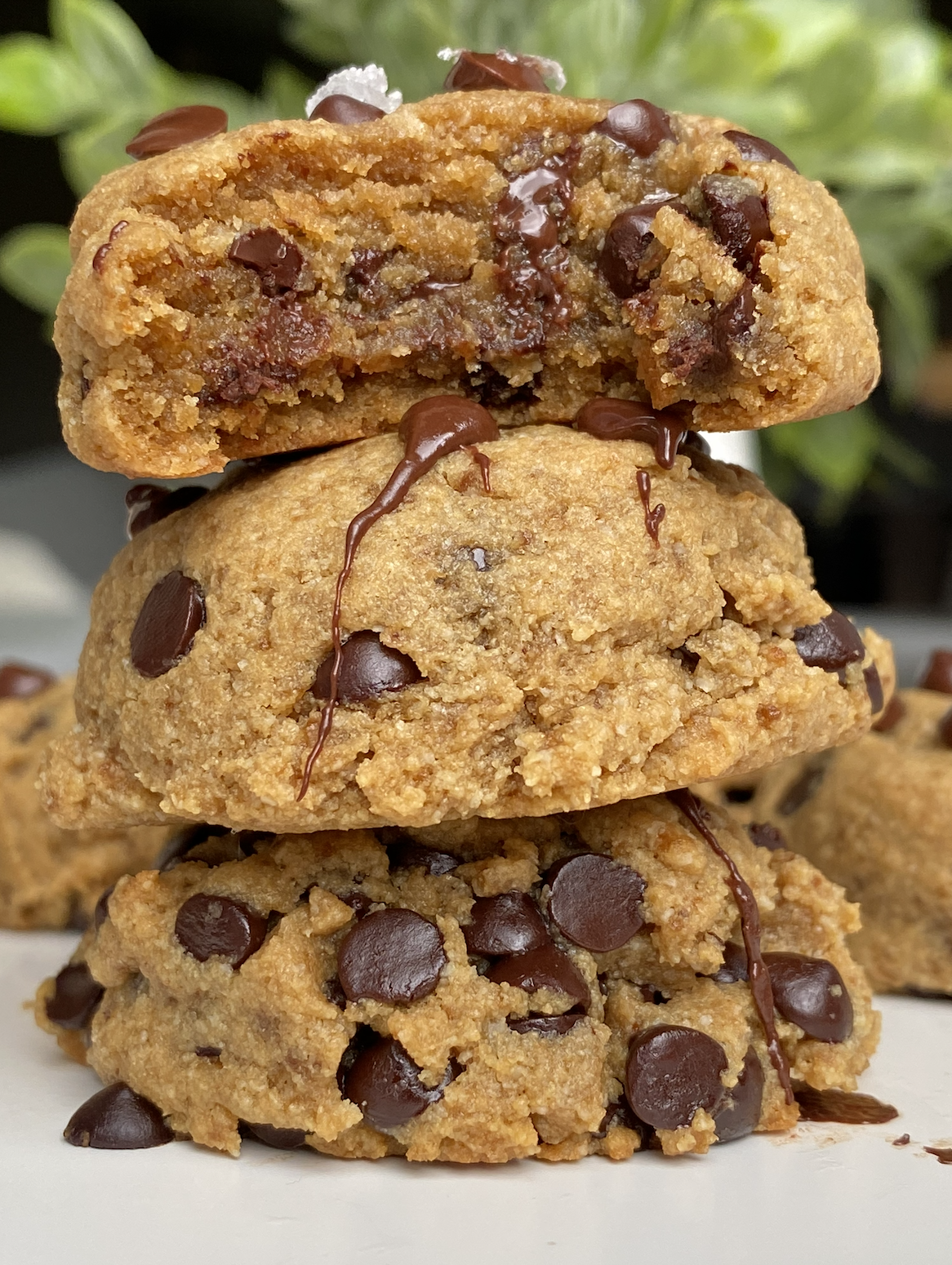 Tahini Chocolate Chip Cookies