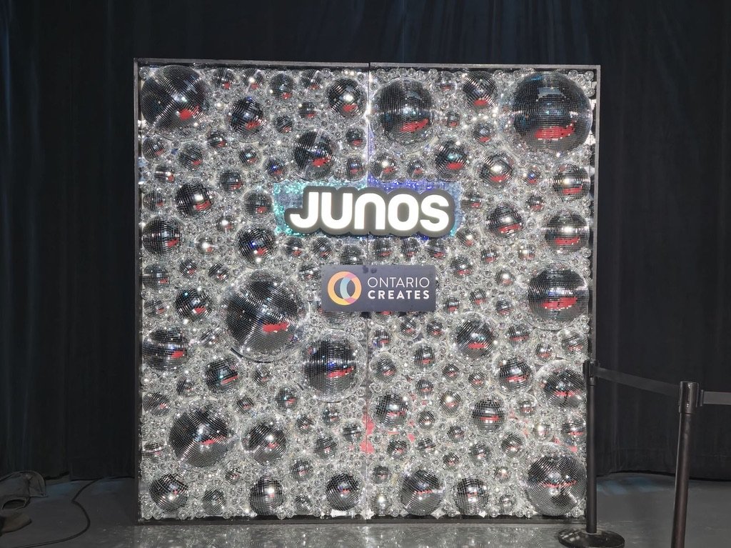 Juno Awards Disco Ball Wall