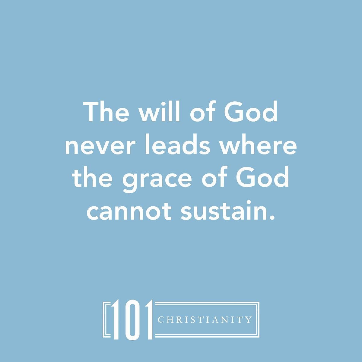 My eyes fell on these words as I was reading the @denisonforum email this morning. I needed this reminder today. Do you?

Are you in a season of disruption, suffering or waiting? God promises that He will sustain us with His grace for TODAY. Our job 