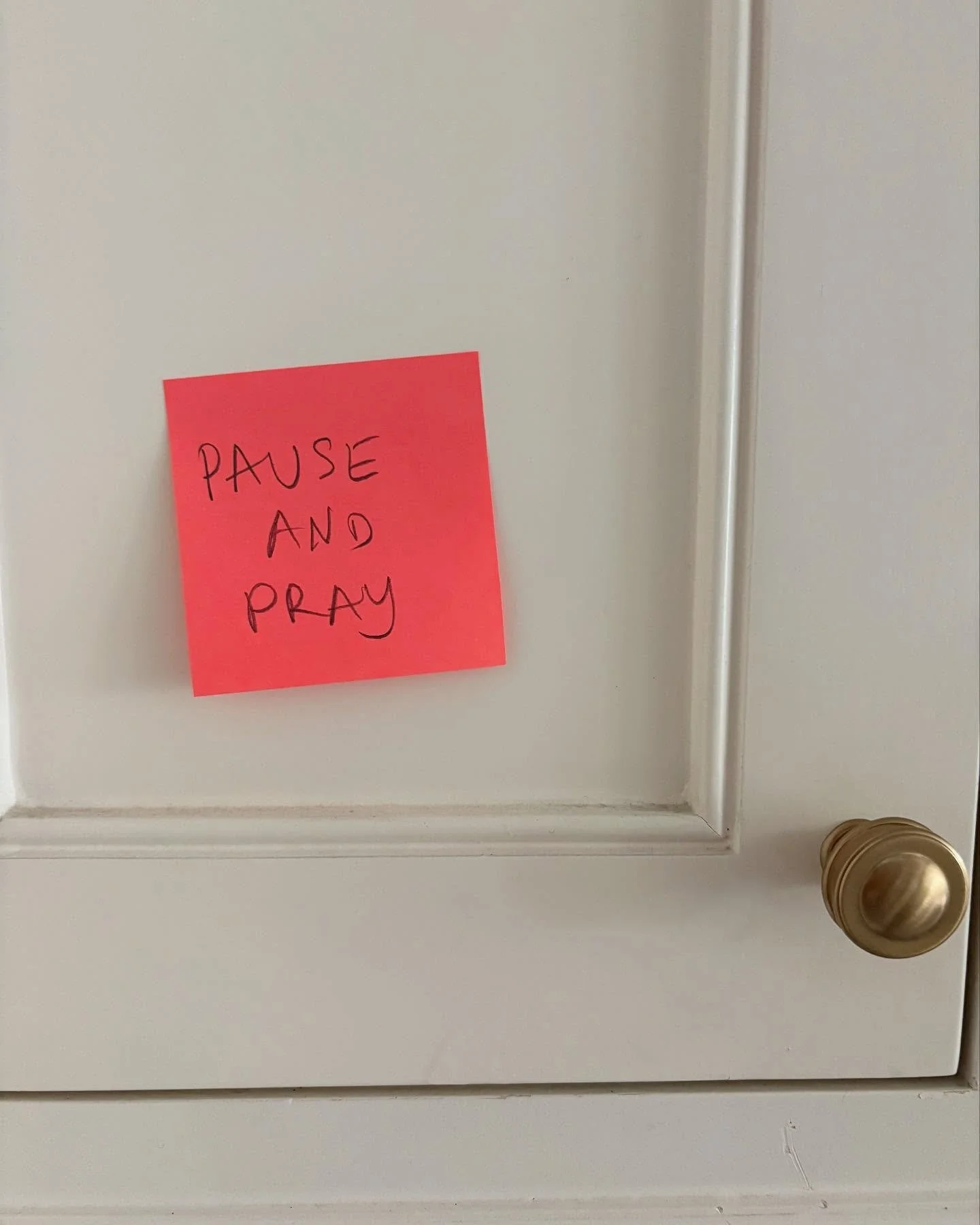 Like you, I&rsquo;ve felt numb all week. I&rsquo;ve tried to go about tasks each day, only for reality to wash over me&mdash;and without warning, my heart breaks all over again.

A couple of weeks ago, I put this sticky note above my coffee maker. I 