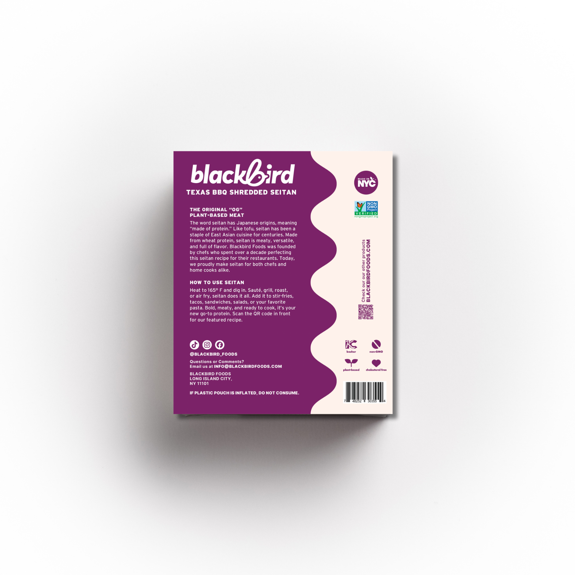 Blackbird Texas BBQ Seitan Shreds back 12.15.25.png