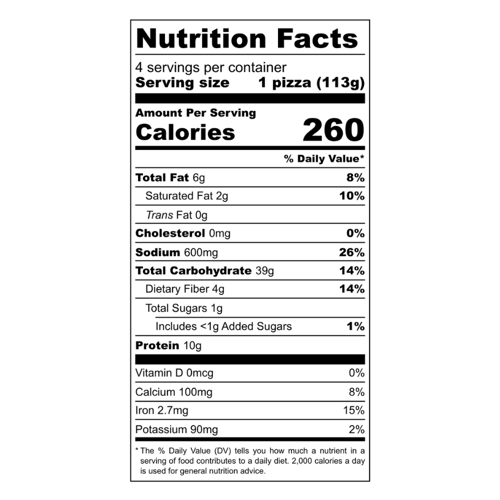 Blackbird pepperoni mini nutrition updated 6.2.26.png