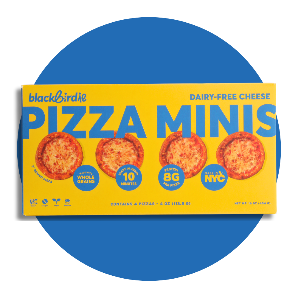 Blackbirdie Cheese Pizza Minis (6 Pack)