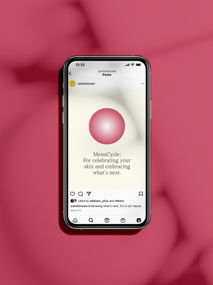 MenoCycle.
For celebrating your skin and embracing what's next. 