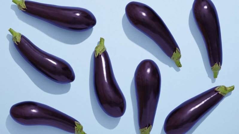 Eggplants & Peaches