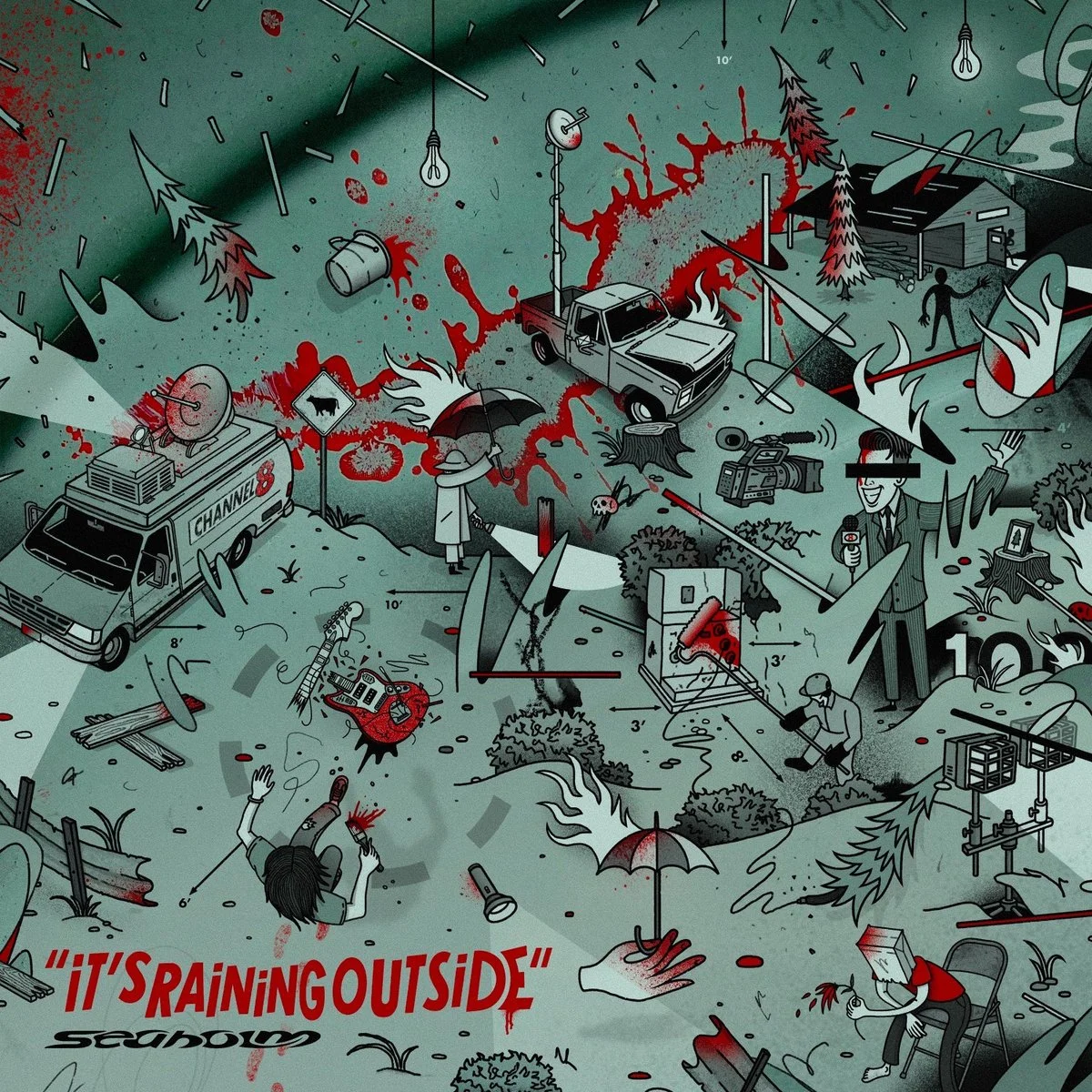 it's raining outside by Seaholm (production, engineering, mixing)