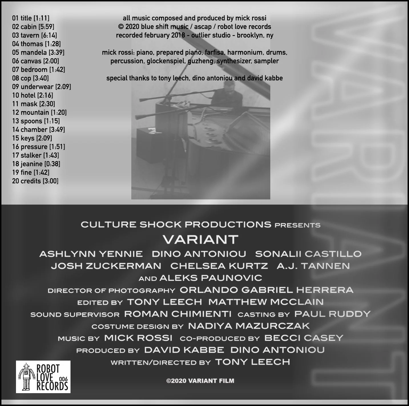 Mick Rossi - Variant