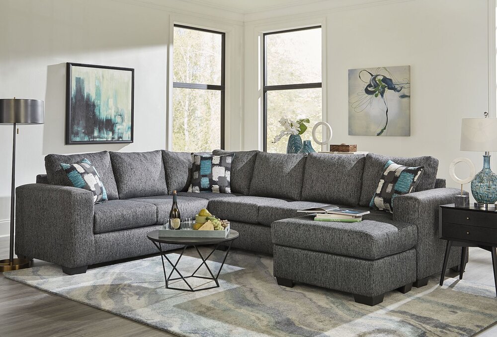 American freight 2024 grey sectional