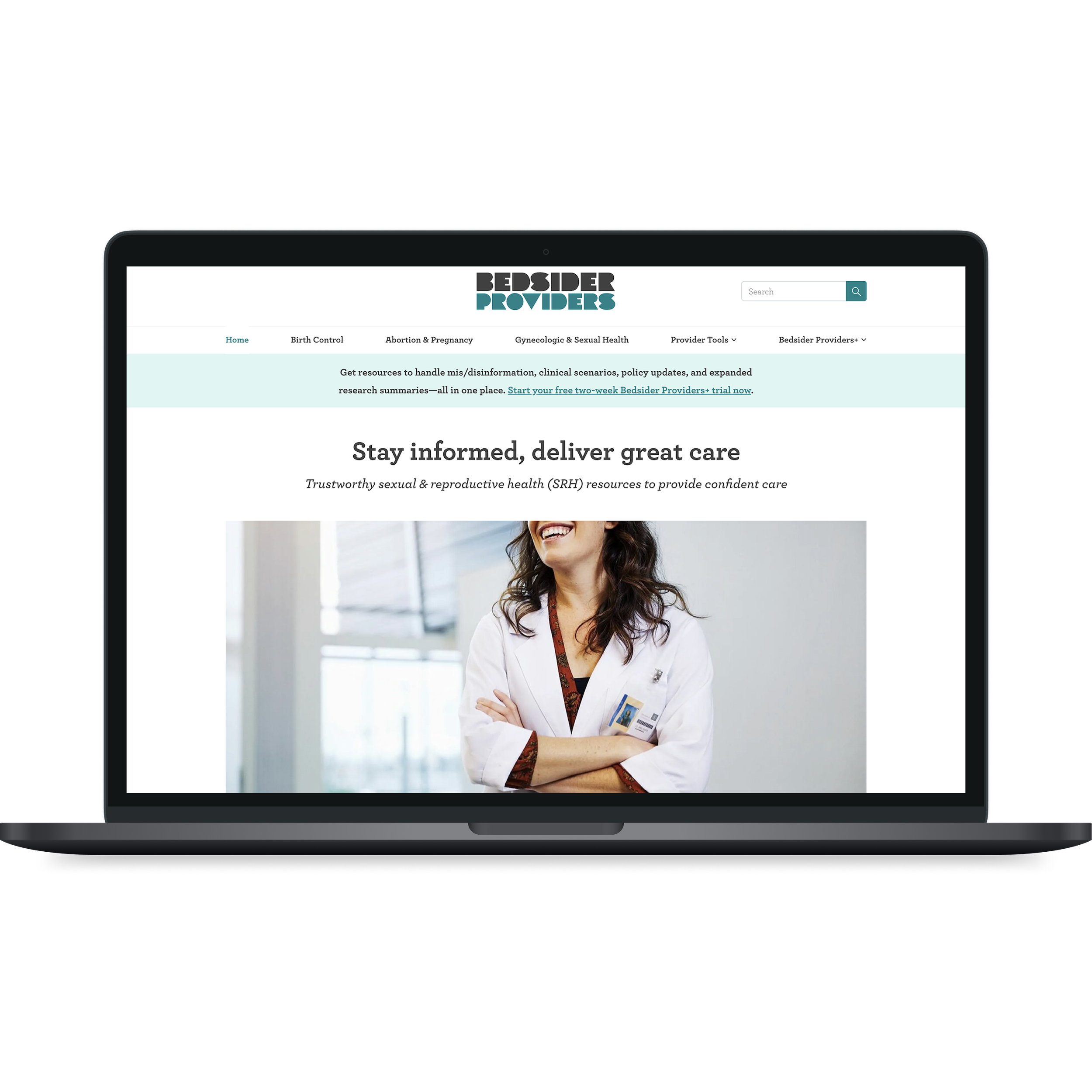 Bedsider Providers+ Subscription Platform