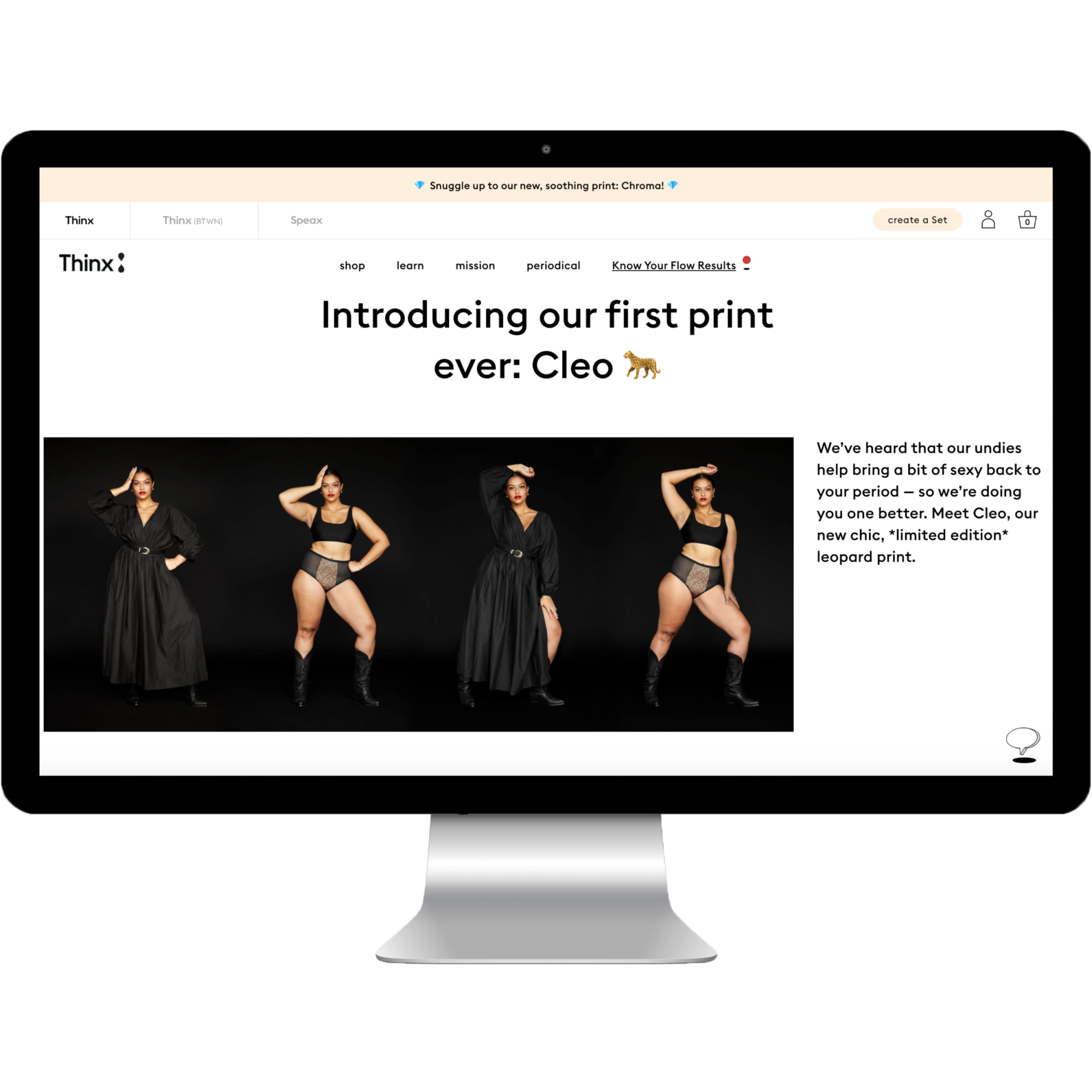 Thinx Inc Website Redesign