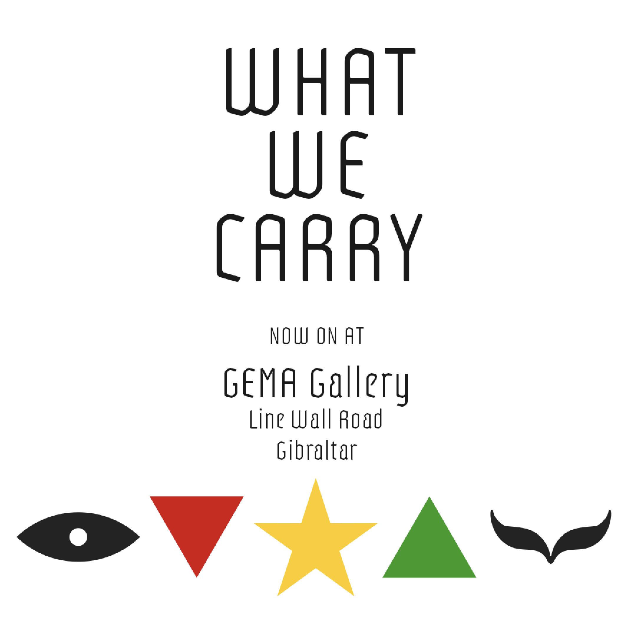 What We carry - Exhibition 